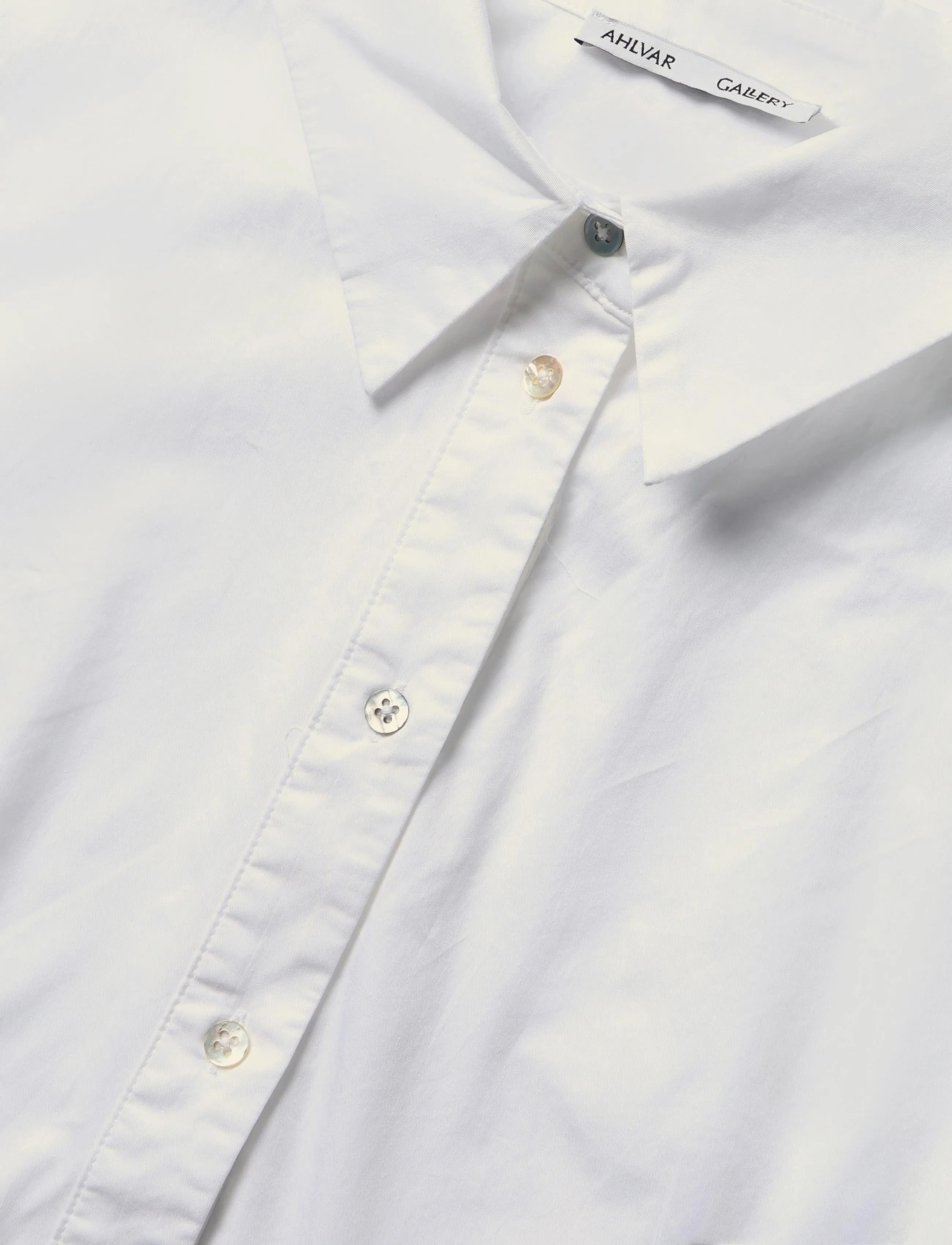 Ahlvar Gallery - Leia shirt - long-sleeved shirts - white - 5