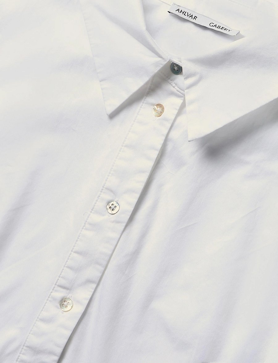 Ahlvar Gallery - Leia shirt - long-sleeved shirts - white - 5