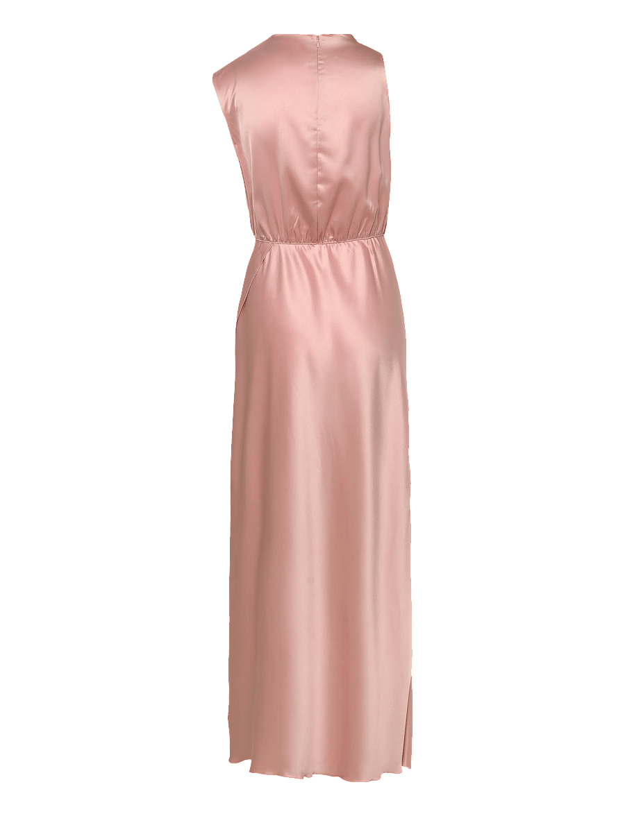 Ahlvar Gallery - Lima satin dress - aftonklänningar - dusty pink - 2
