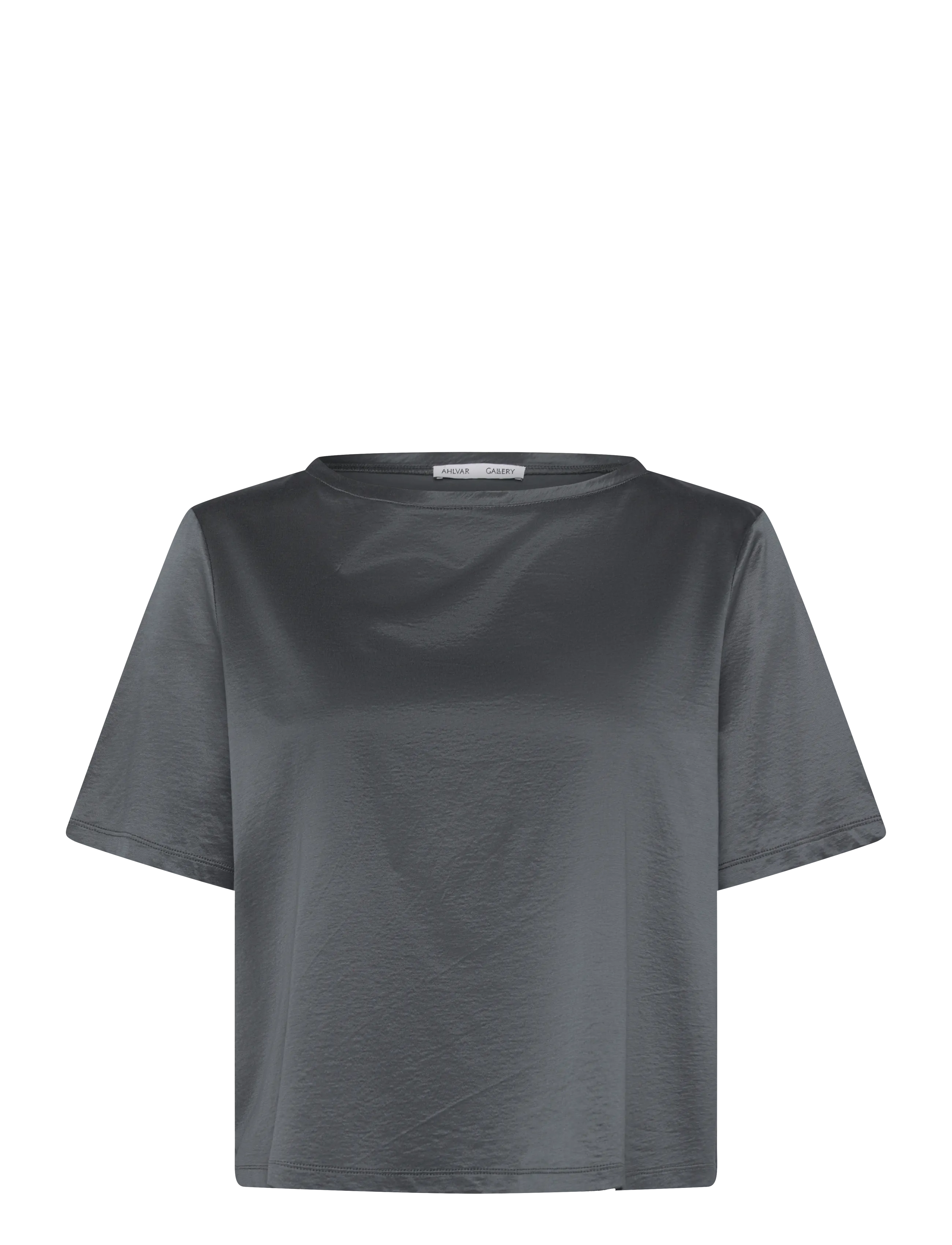 Ahlvar Gallery Lola jersey tee - Klær - DARK GREY / grey