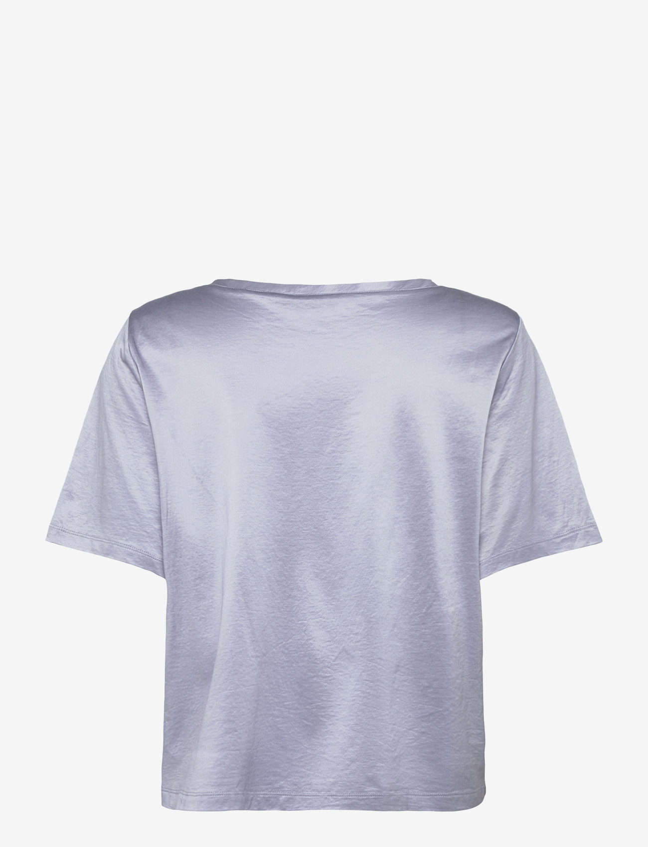 Ahlvar Gallery - Lola jersey tee - kortærmede bluser - denim blue - 2