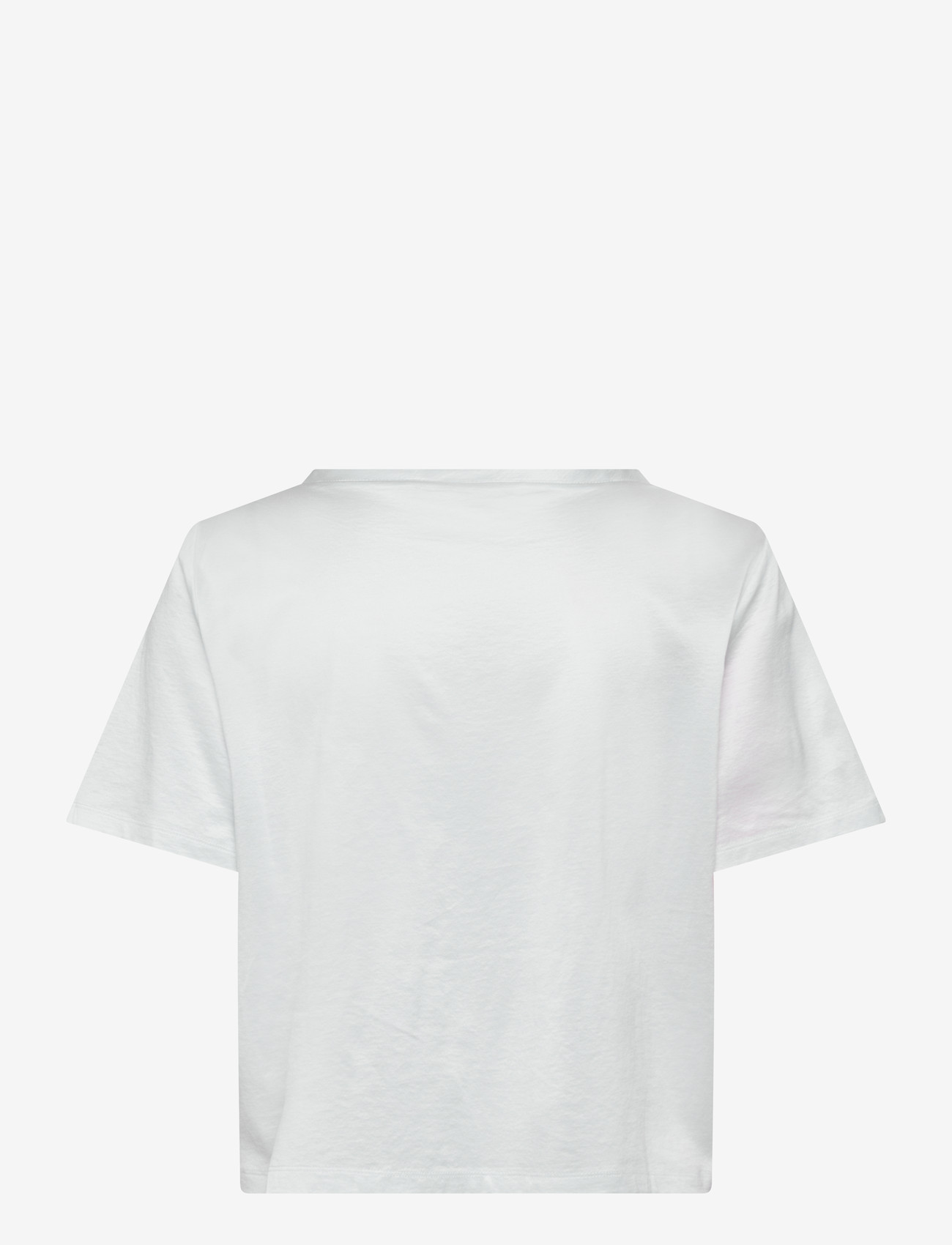 Ahlvar Gallery - Lola jersey tee - kurzämlige blusen - white - 2