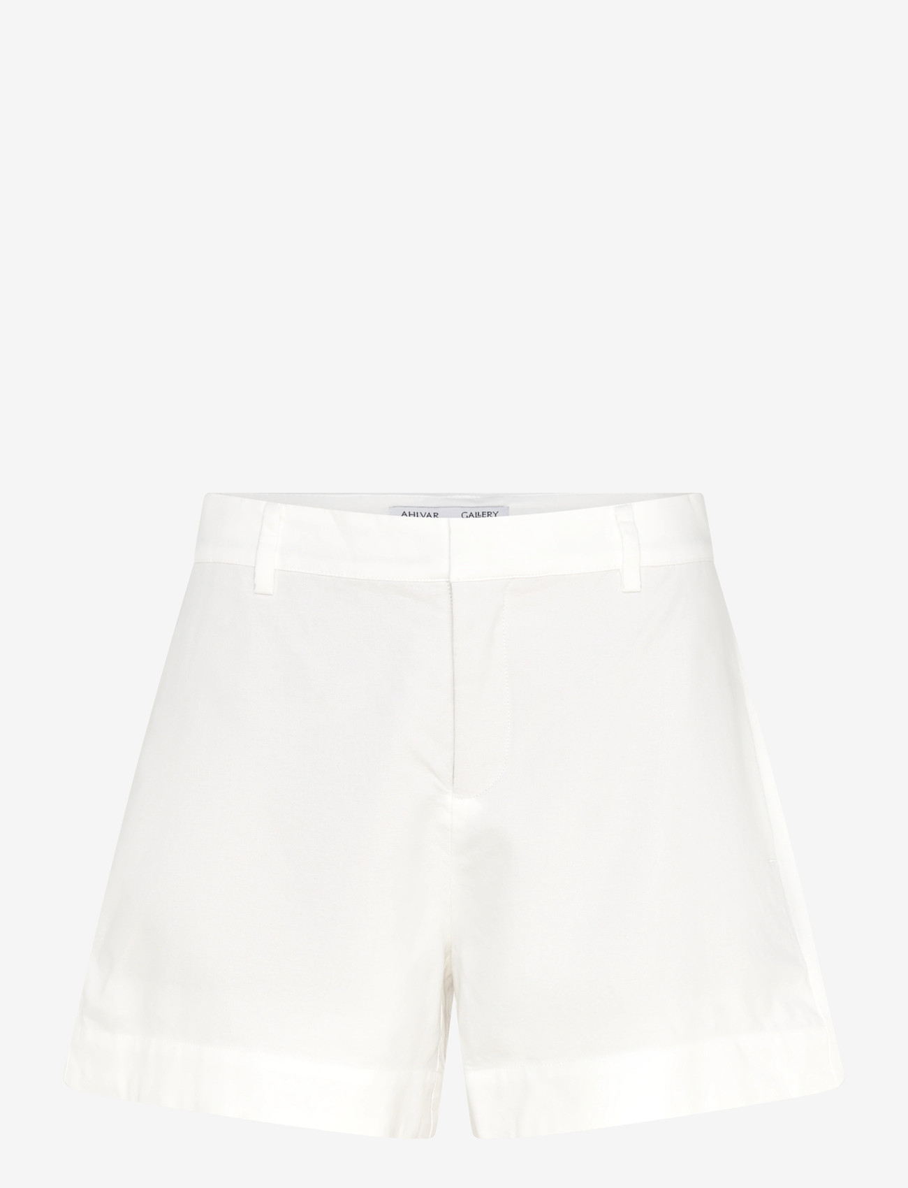 Ahlvar Gallery - Meya oxford shorts - casual shorts - white - 1