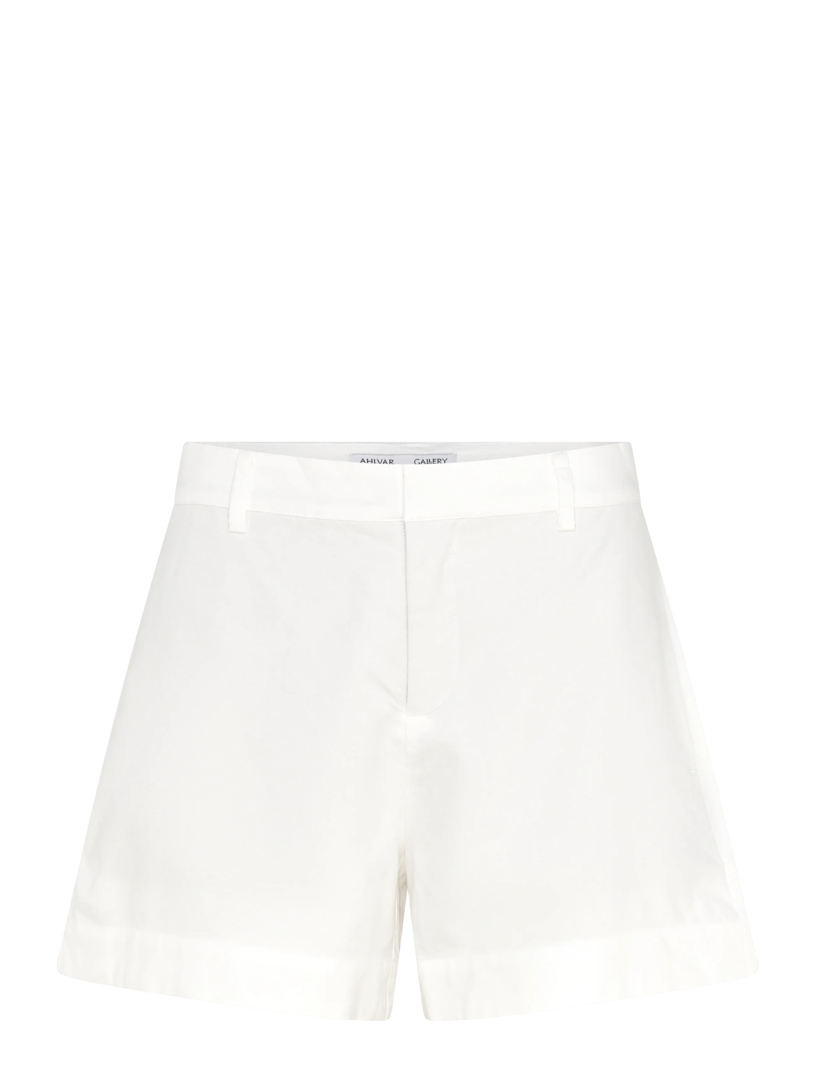 Ahlvar Gallery Meya oxford shorts - Shorts casual - WHITE / white