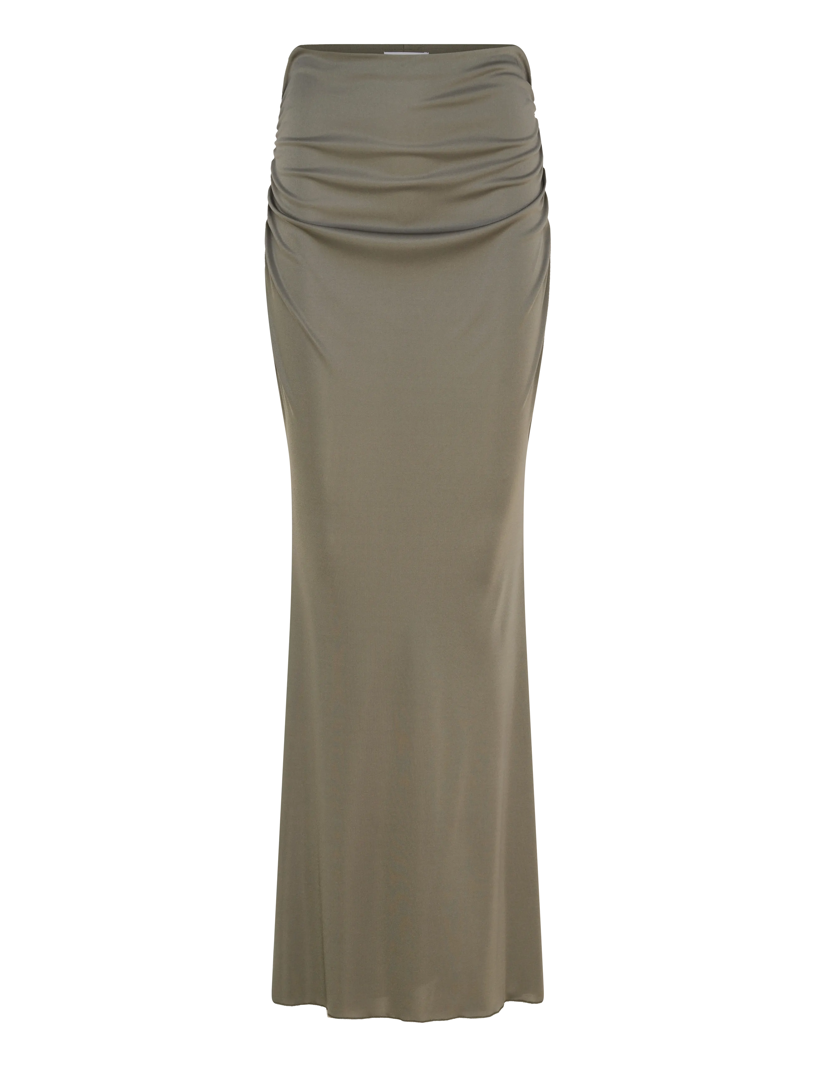 Ahlvar Gallery Myra jersey skirt - Röcke - LIGHT MILITARY / khaki/green