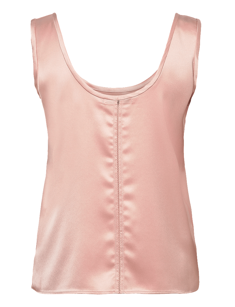 Ahlvar Gallery - Shiro satin tank - Ärmellose blusen - dusty pink - 2