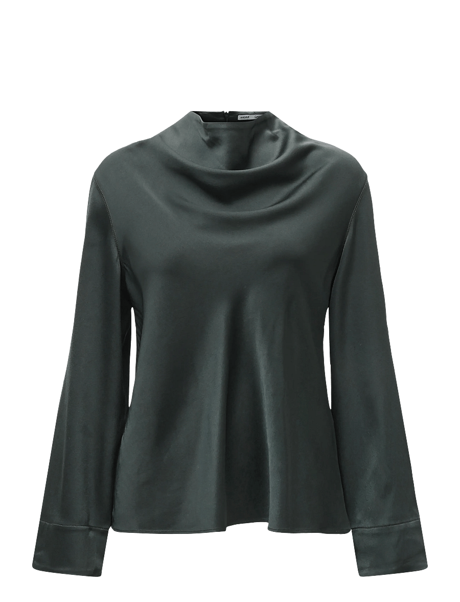 Ahlvar Gallery - Ari blouse - langærmede bluser - wood - 1