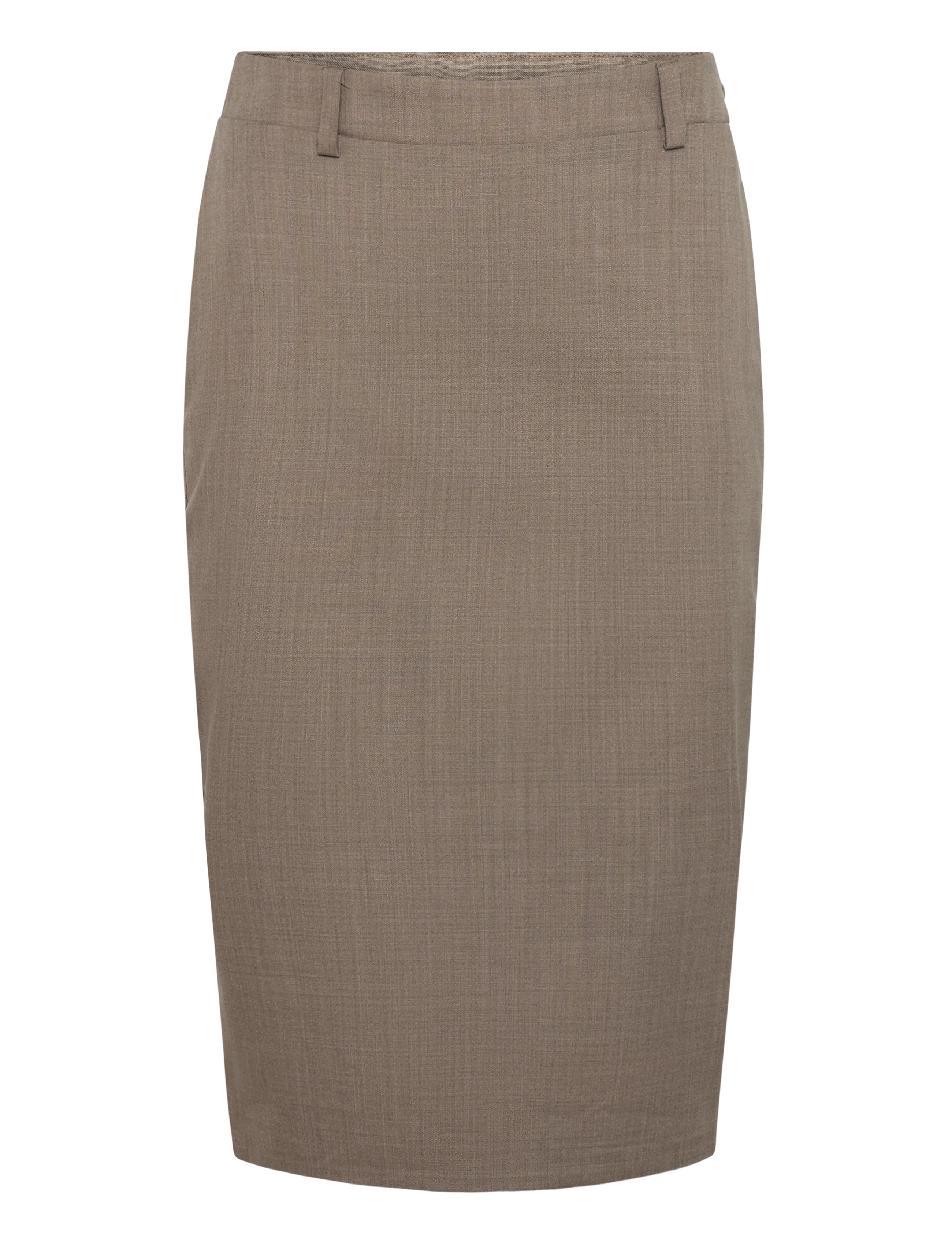 Ahlvar Gallery - Ava wool skirt - midi-röcke - light brown - 1