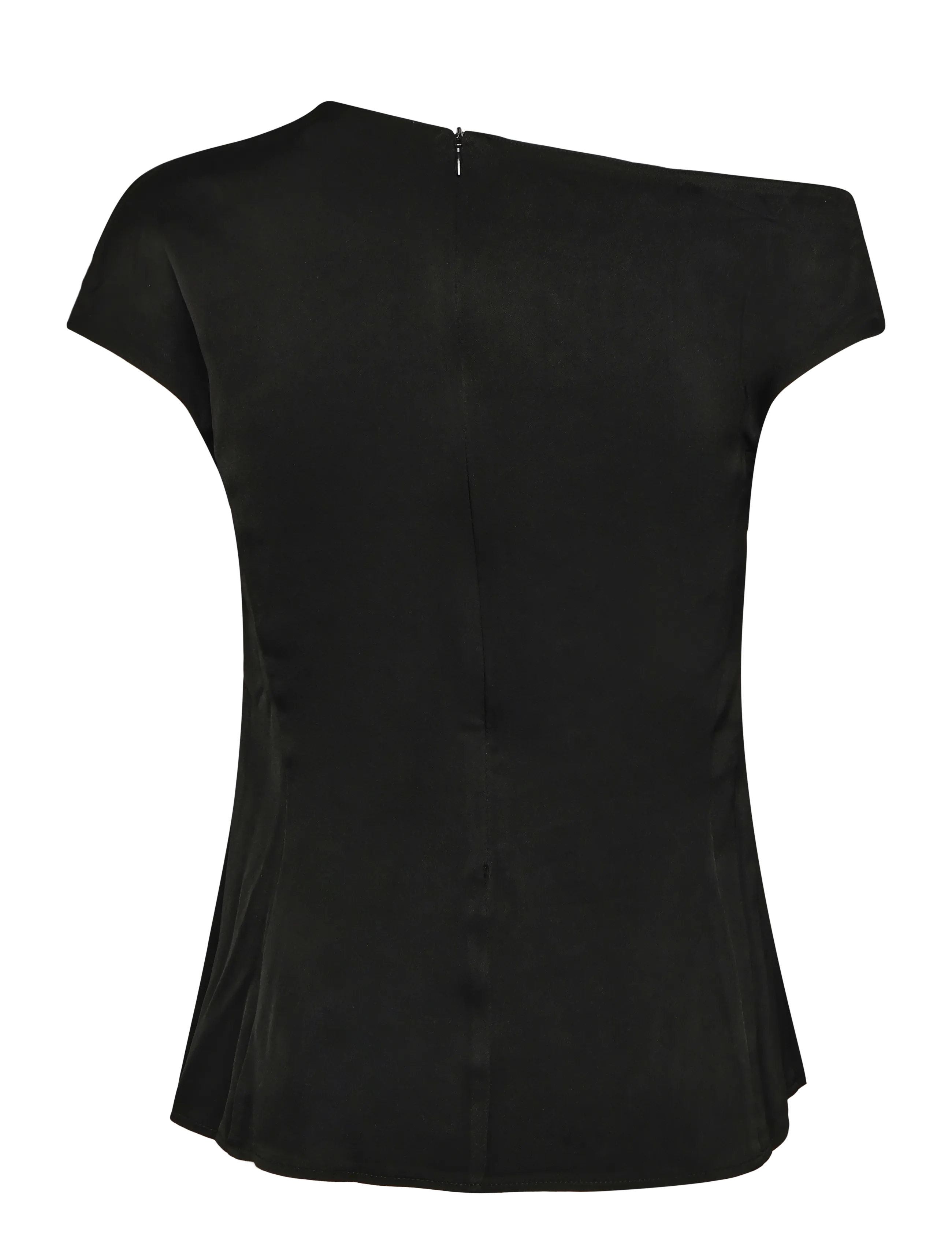 Ahlvar Gallery - Chika top - short-sleeved blouses - black - 2