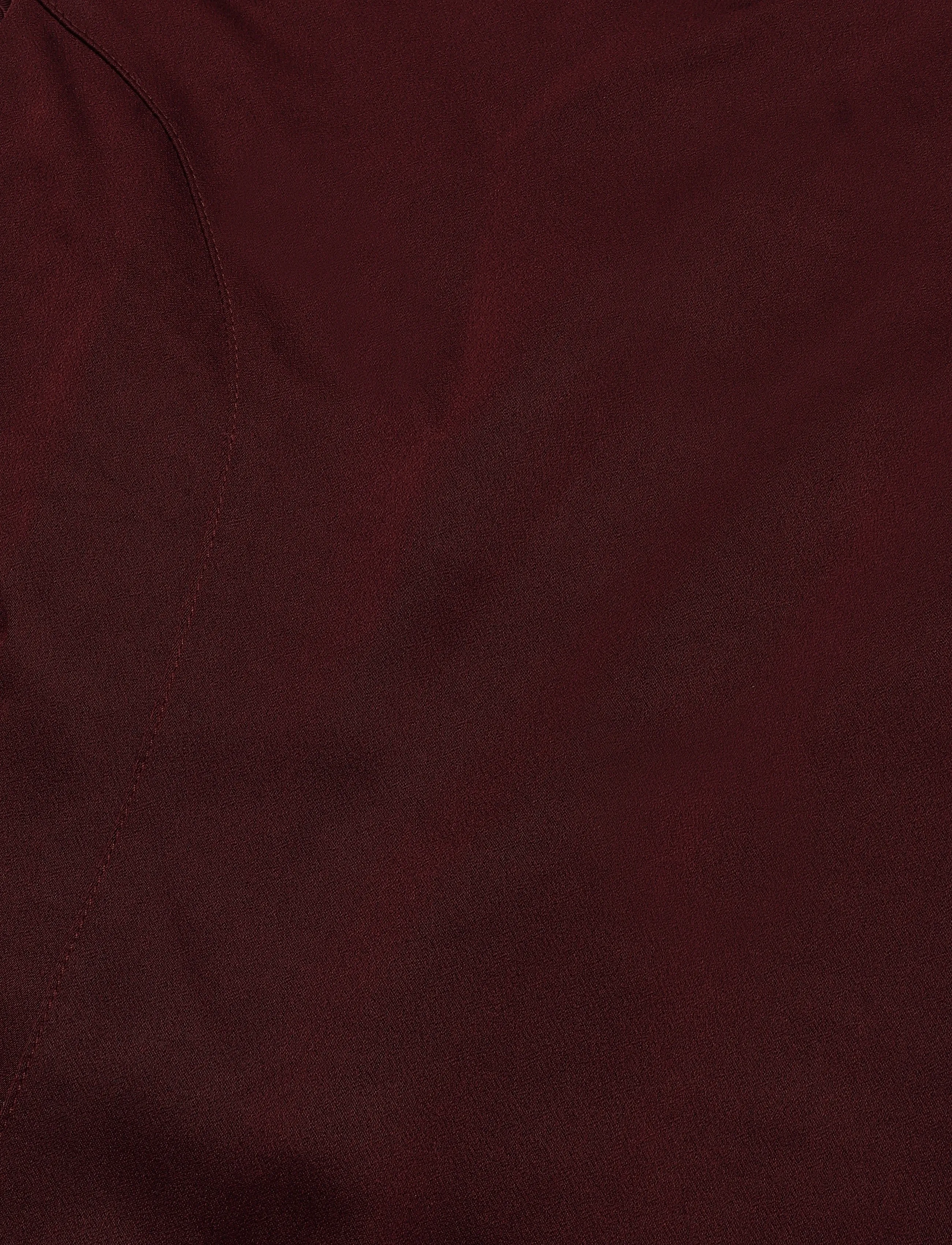 Ahlvar Gallery - Chika top - short-sleeved blouses - burgundy - 4