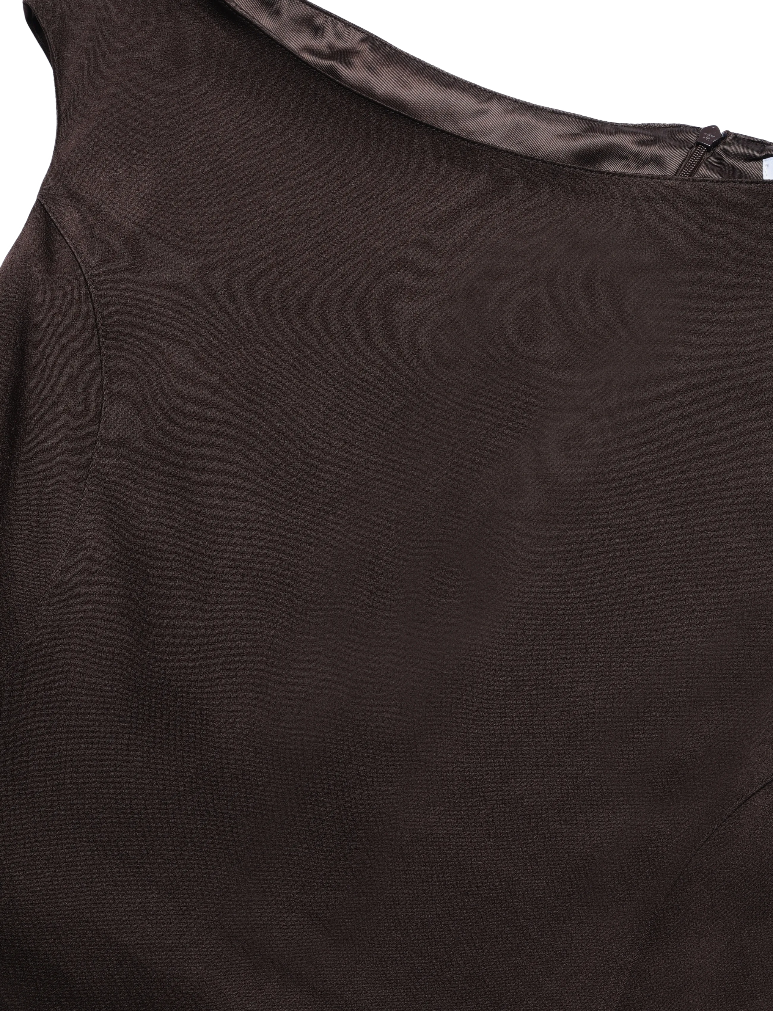 Ahlvar Gallery - Chika top - short-sleeved blouses - dark brown - 5