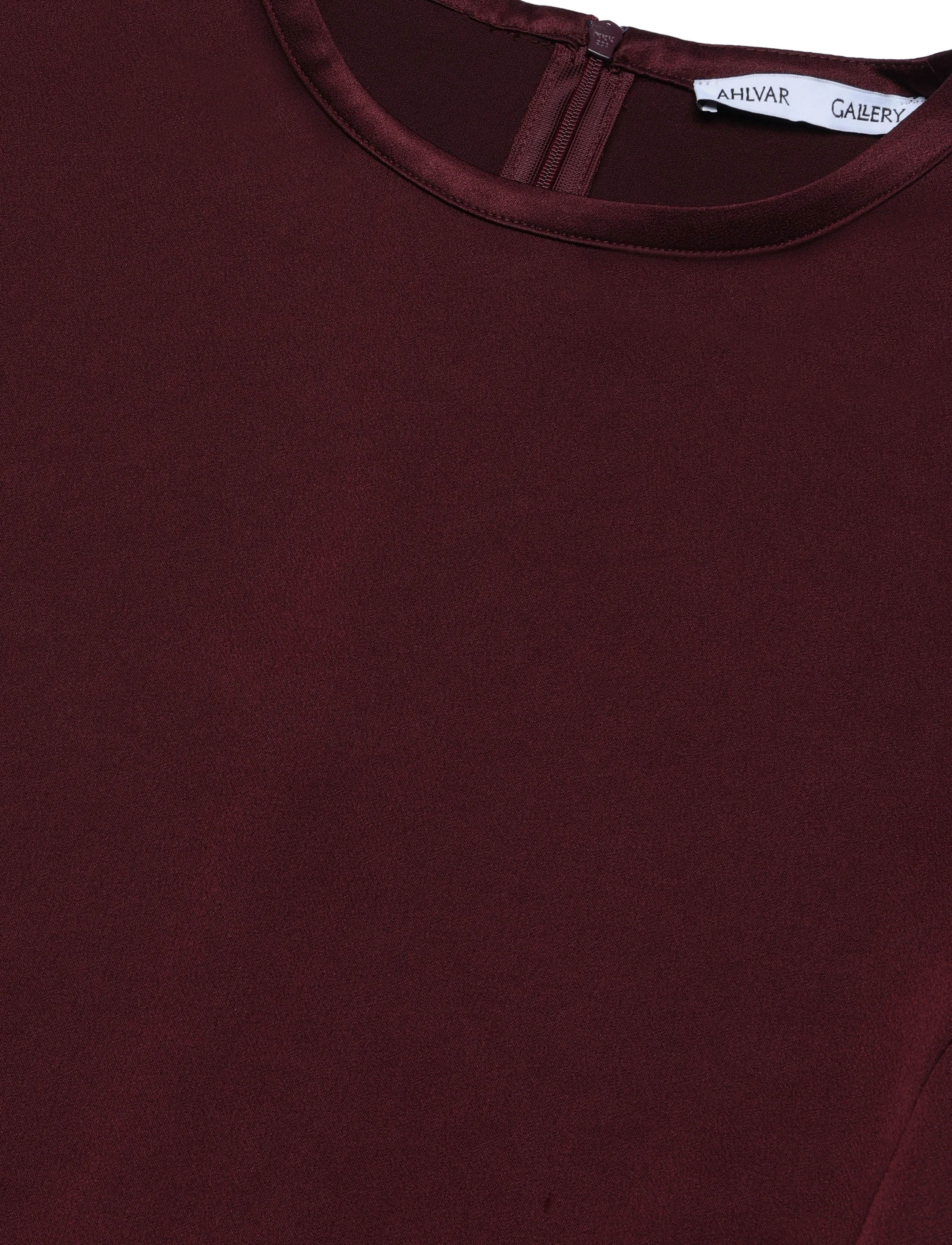 Ahlvar Gallery - Dara blouse - langærmede bluser - burgundy - 4