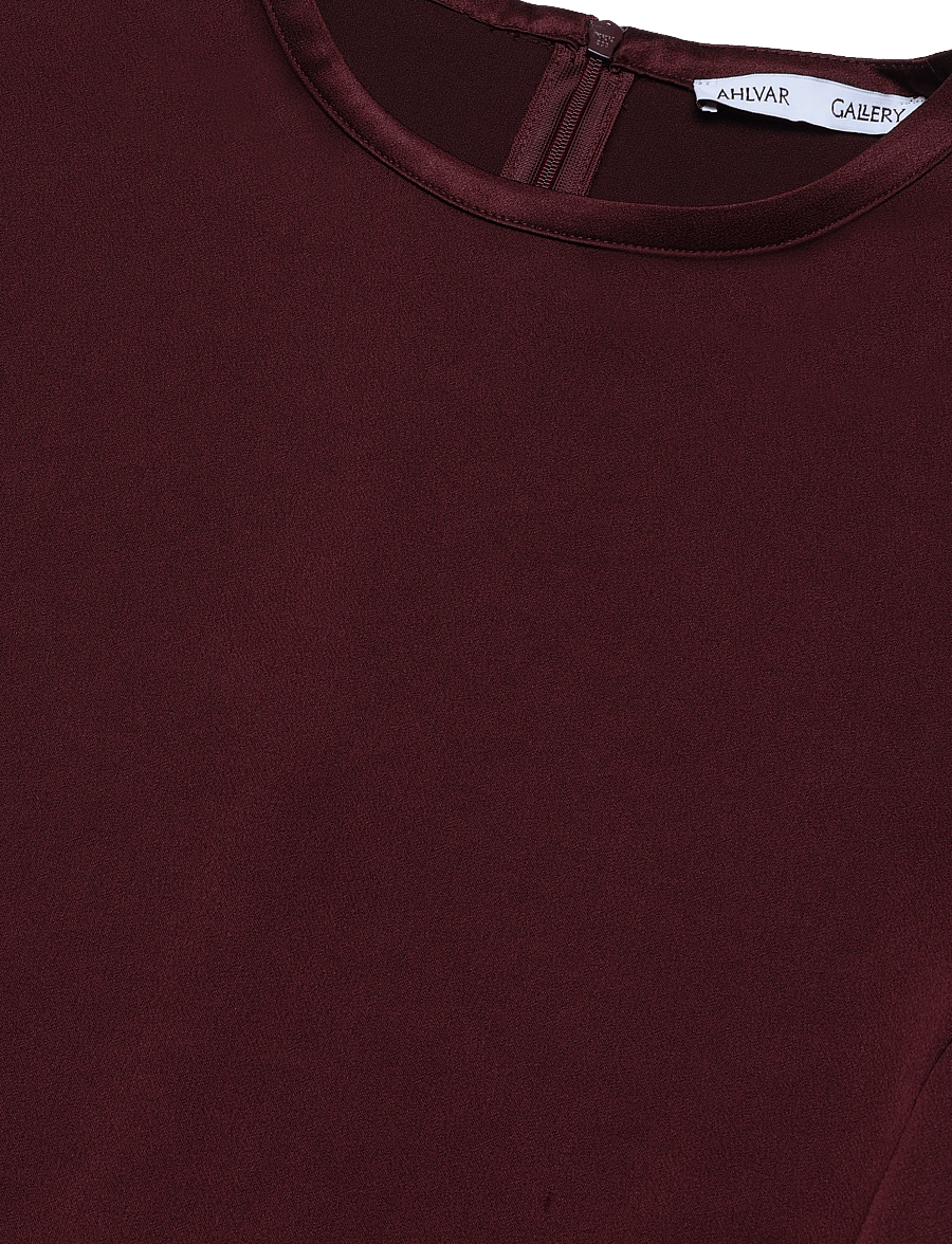 Ahlvar Gallery - Dara blouse - langærmede bluser - burgundy - 4