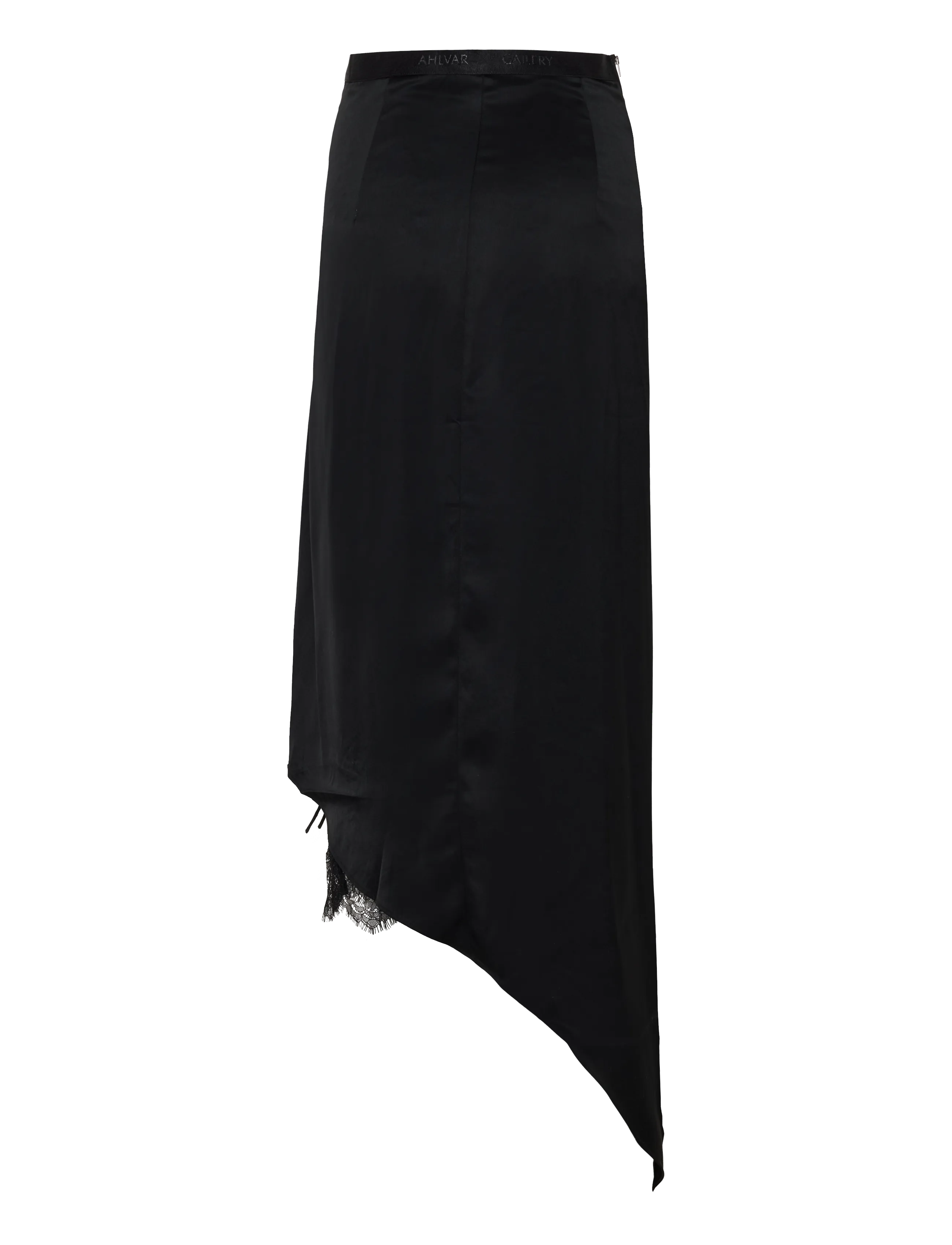 Ahlvar Gallery - Haley lace skirt - satinnederdele - black - 2
