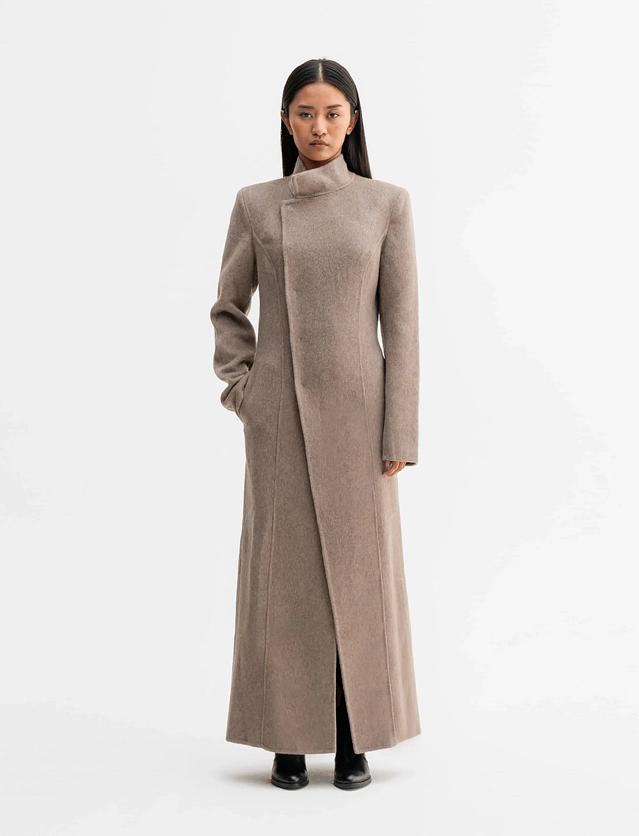 Ahlvar Gallery - Leia wool coat - vinterjackor - light brown - 3