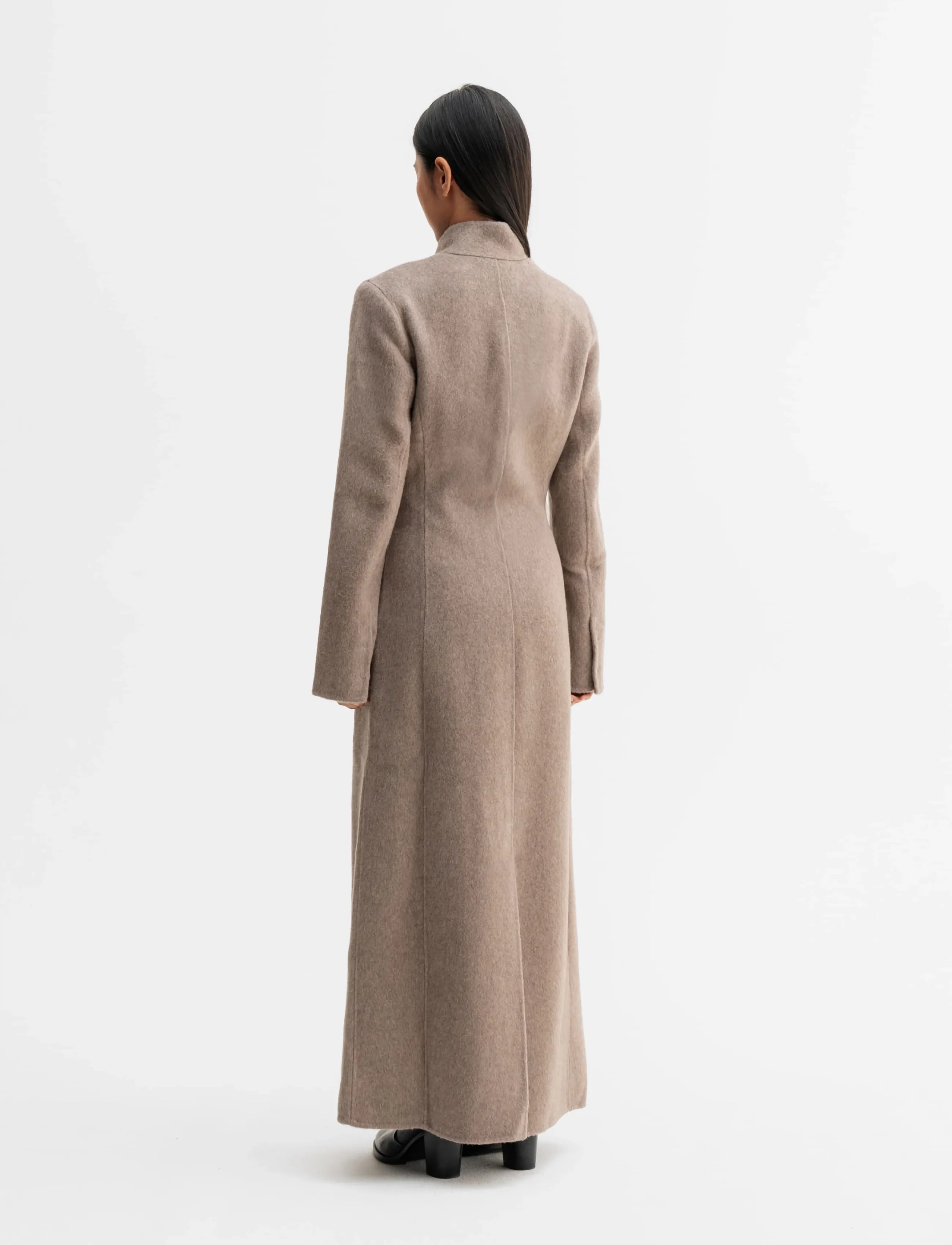 Ahlvar Gallery - Leia wool coat - vinterjackor - light brown - 4