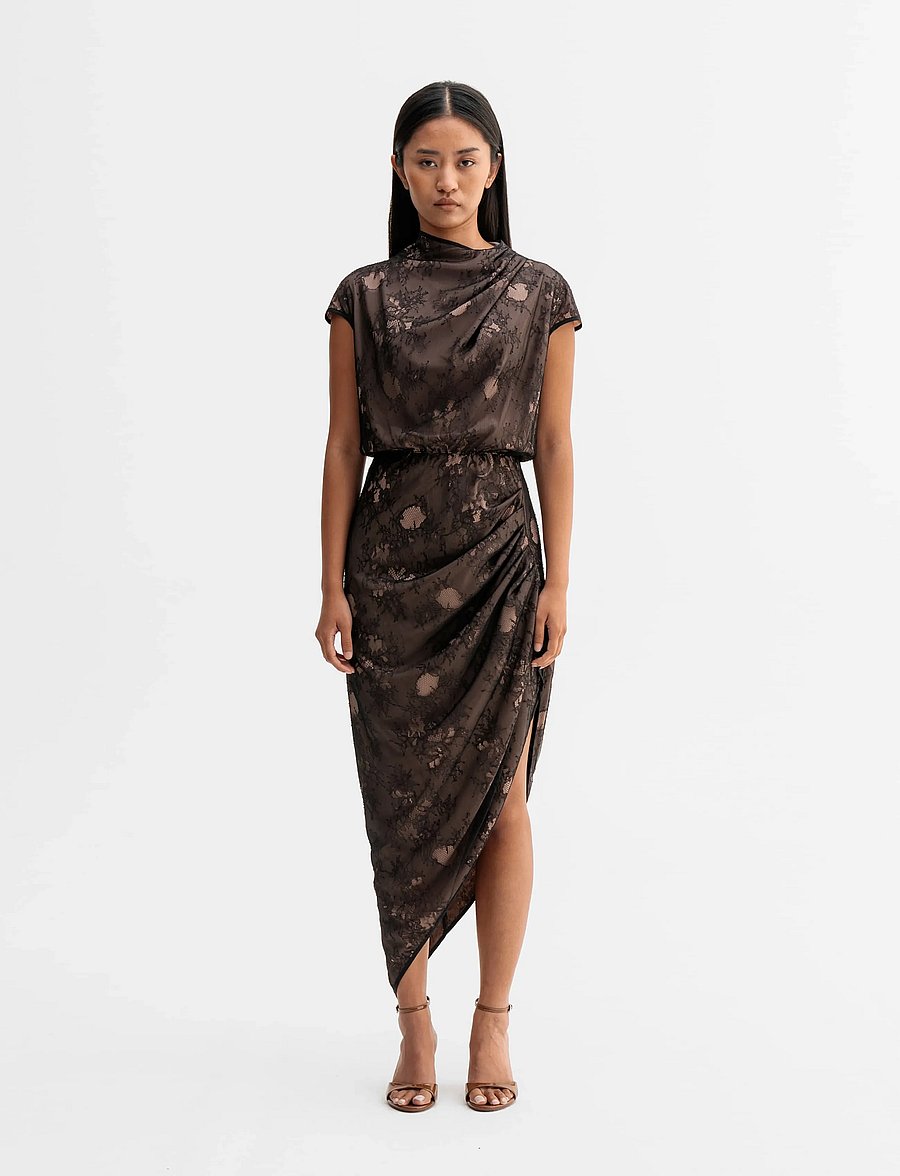 Ahlvar Gallery - Lima lace dress - pitskleidid - black - 0