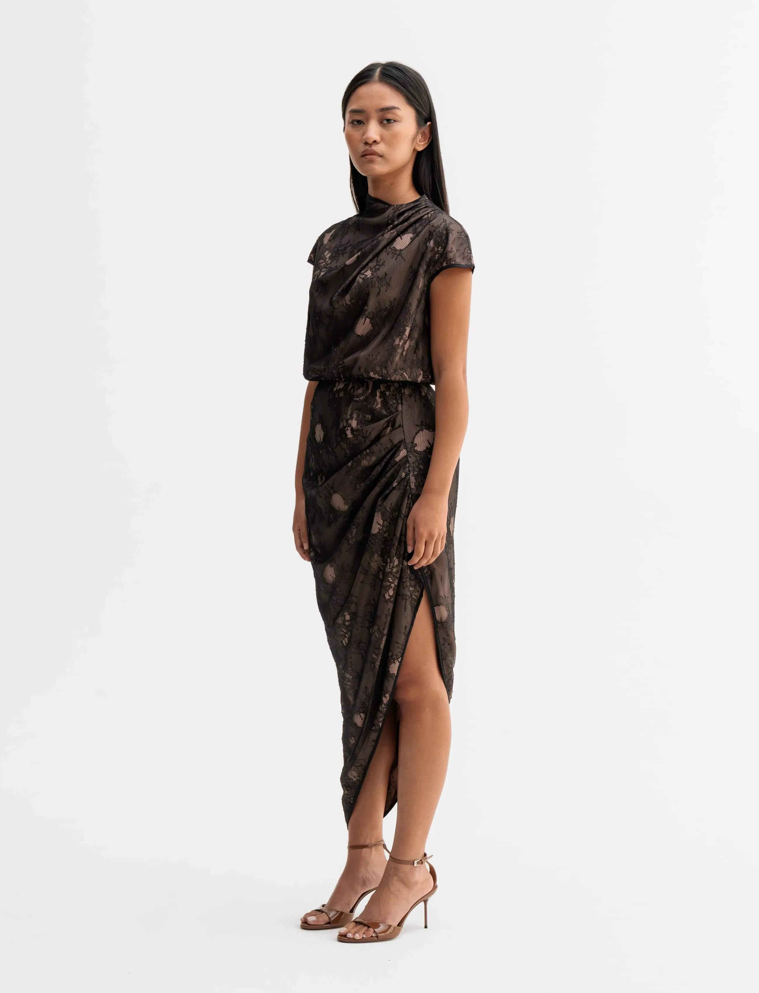Ahlvar Gallery - Lima lace dress - pitskleidid - black - 3