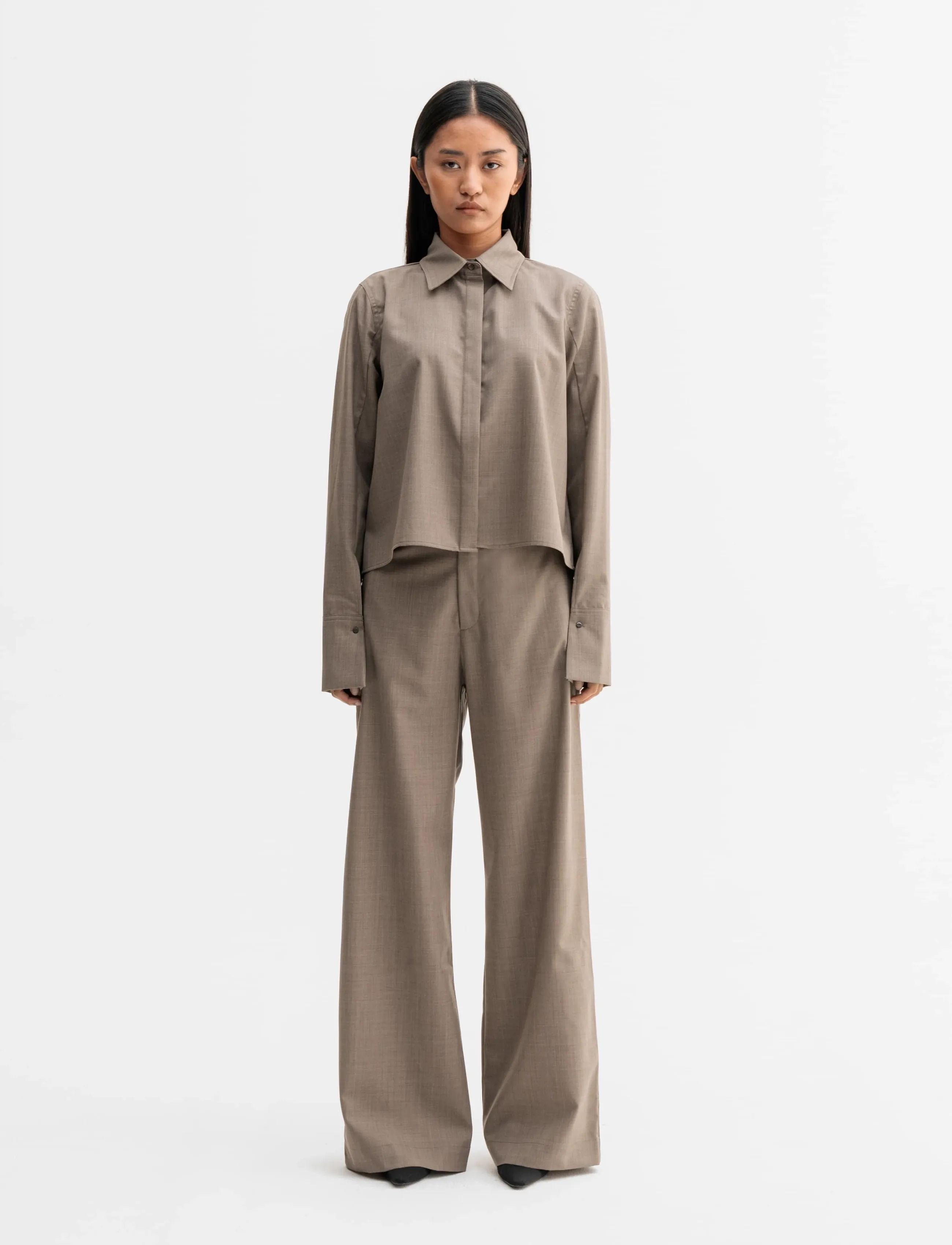 Ahlvar Gallery Mila Wool Trousers kostymbyxor dam – bild 2