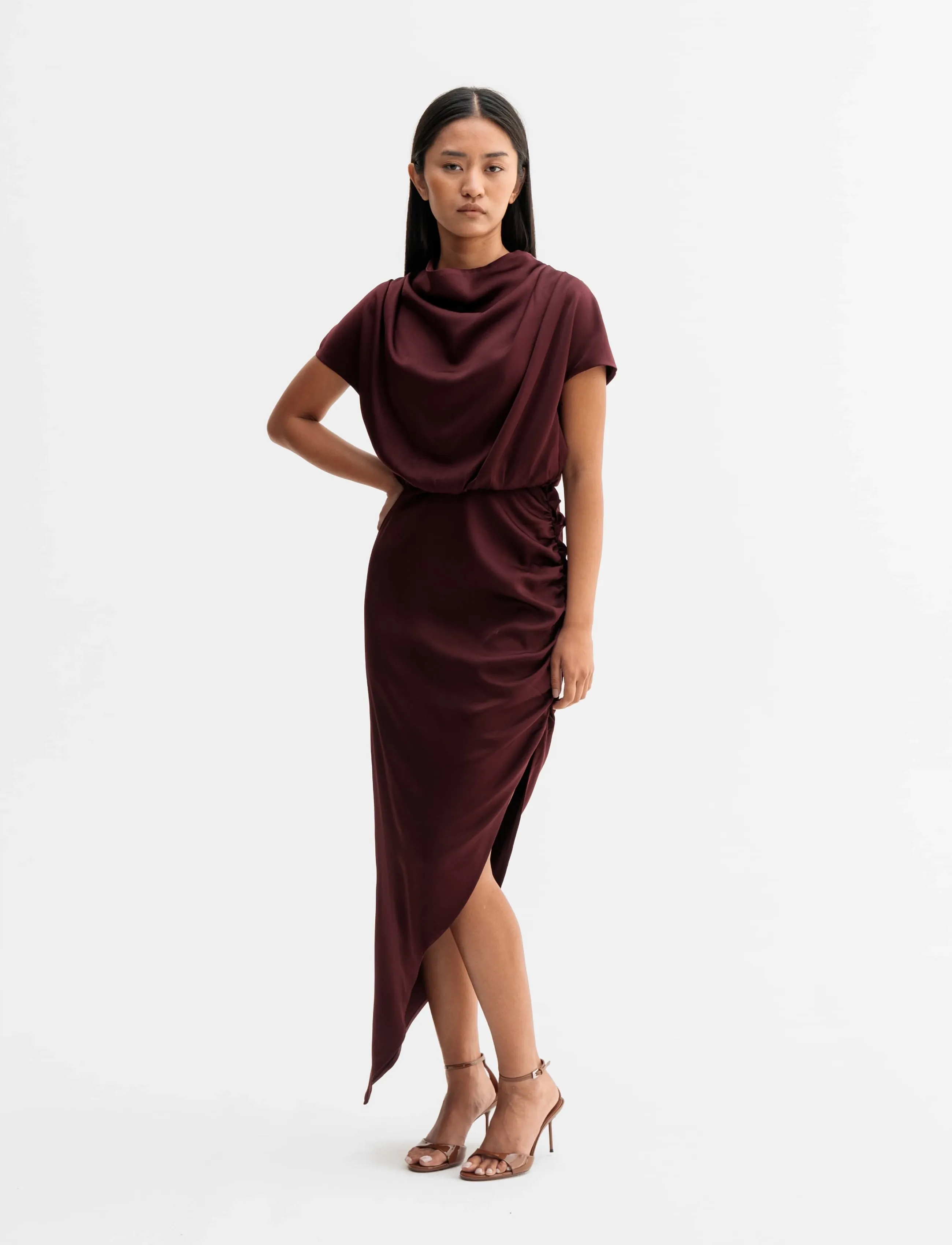 Ahlvar Gallery - Minou dress - partykleider - burgundy - 3
