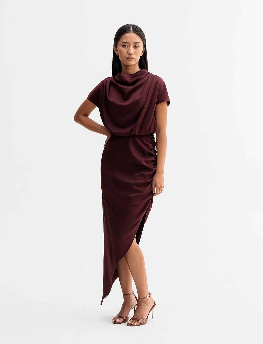Ahlvar Gallery - Minou dress - partykleider - burgundy - 3