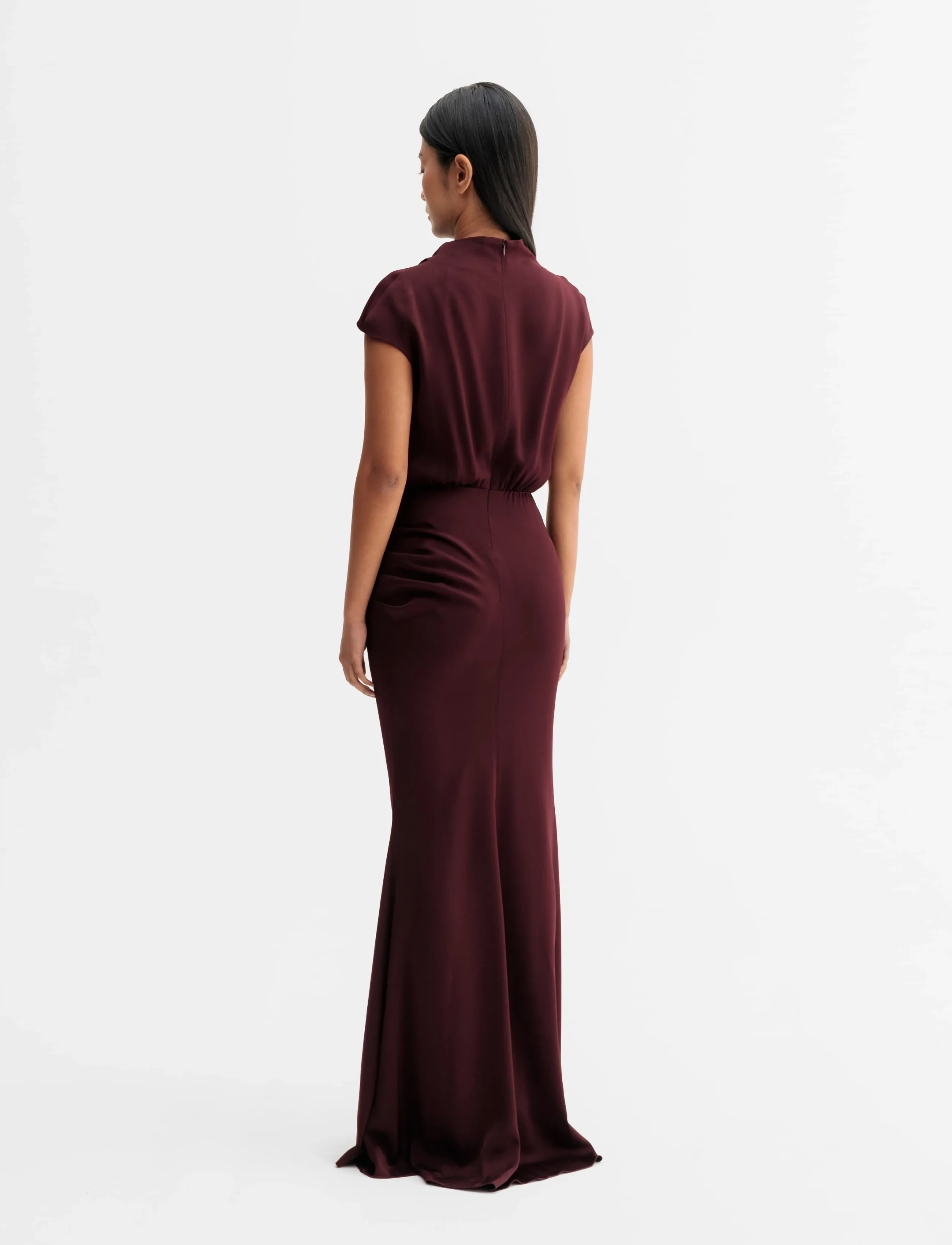 Ahlvar Gallery - Myra dress - Õhtukleidid - burgundy - 4