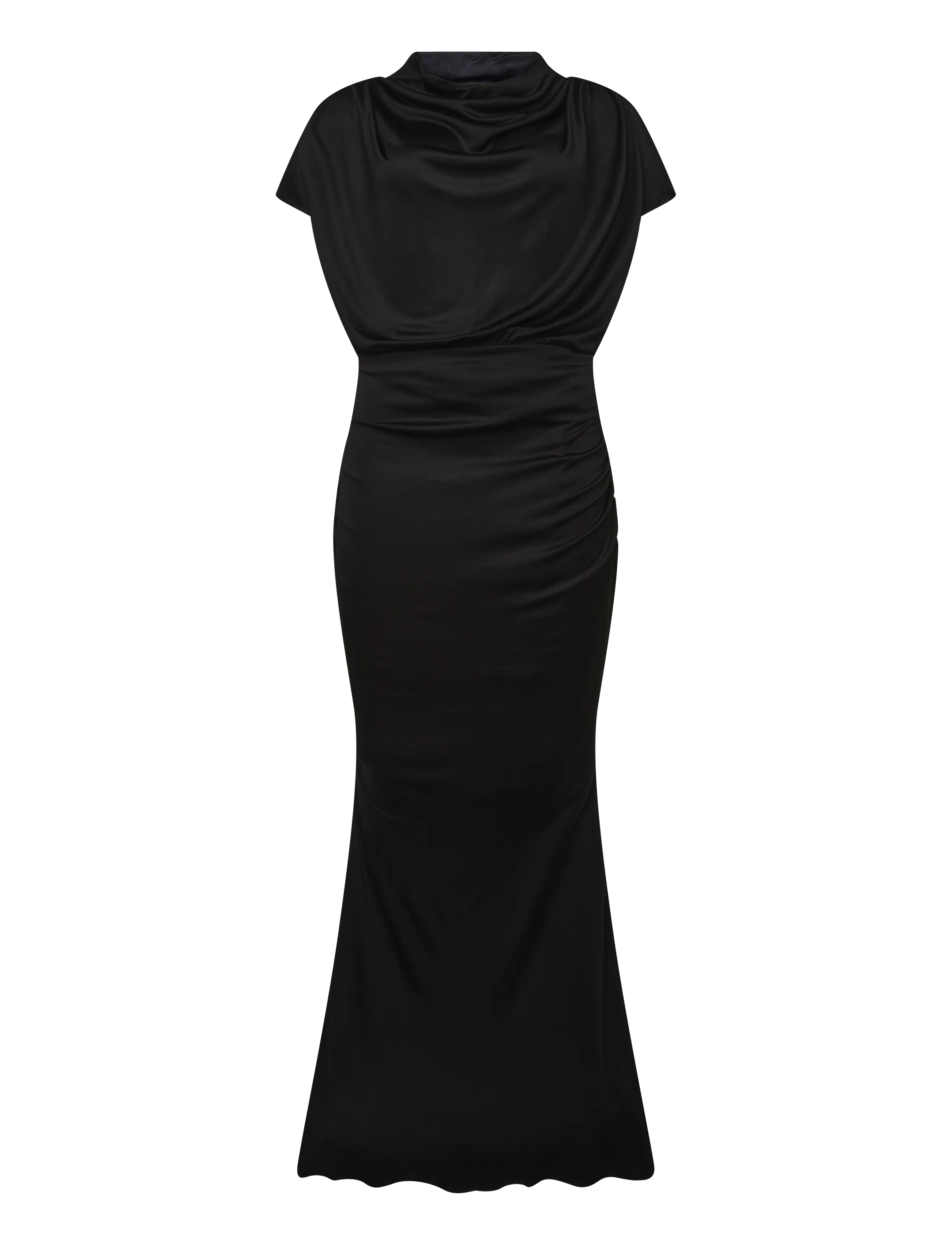 Ahlvar Gallery - Myra dress - evening dresses - dark brown - 1