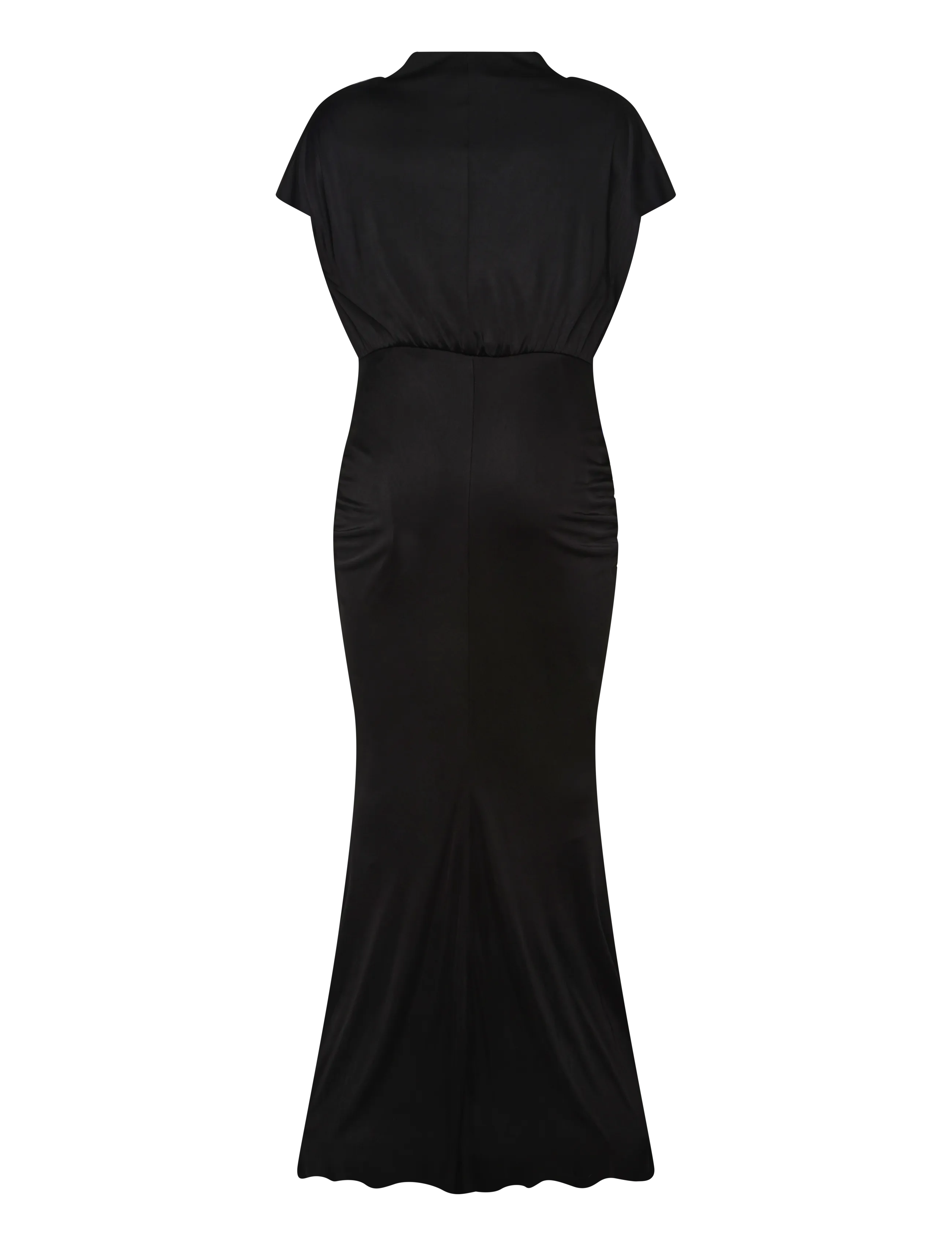 Ahlvar Gallery - Myra dress - evening dresses - dark brown - 2