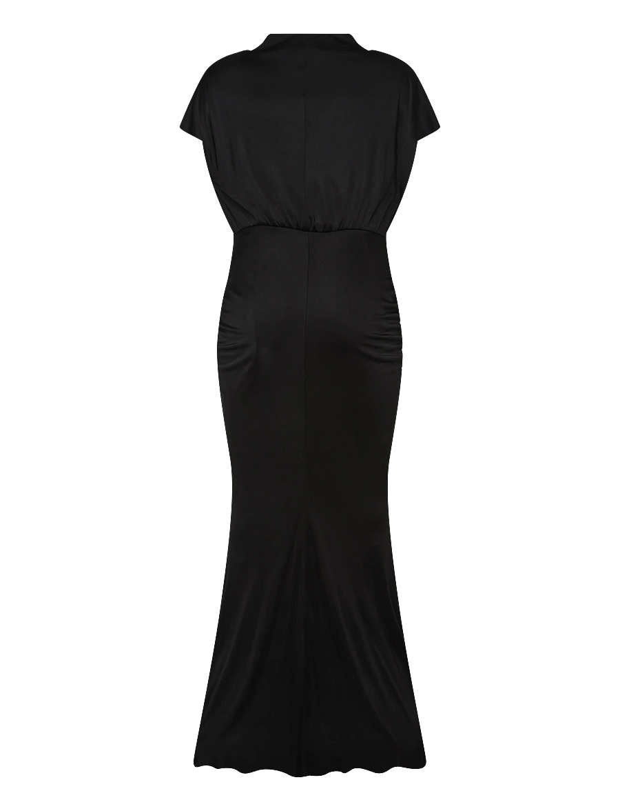Ahlvar Gallery - Myra dress - evening dresses - dark brown - 2