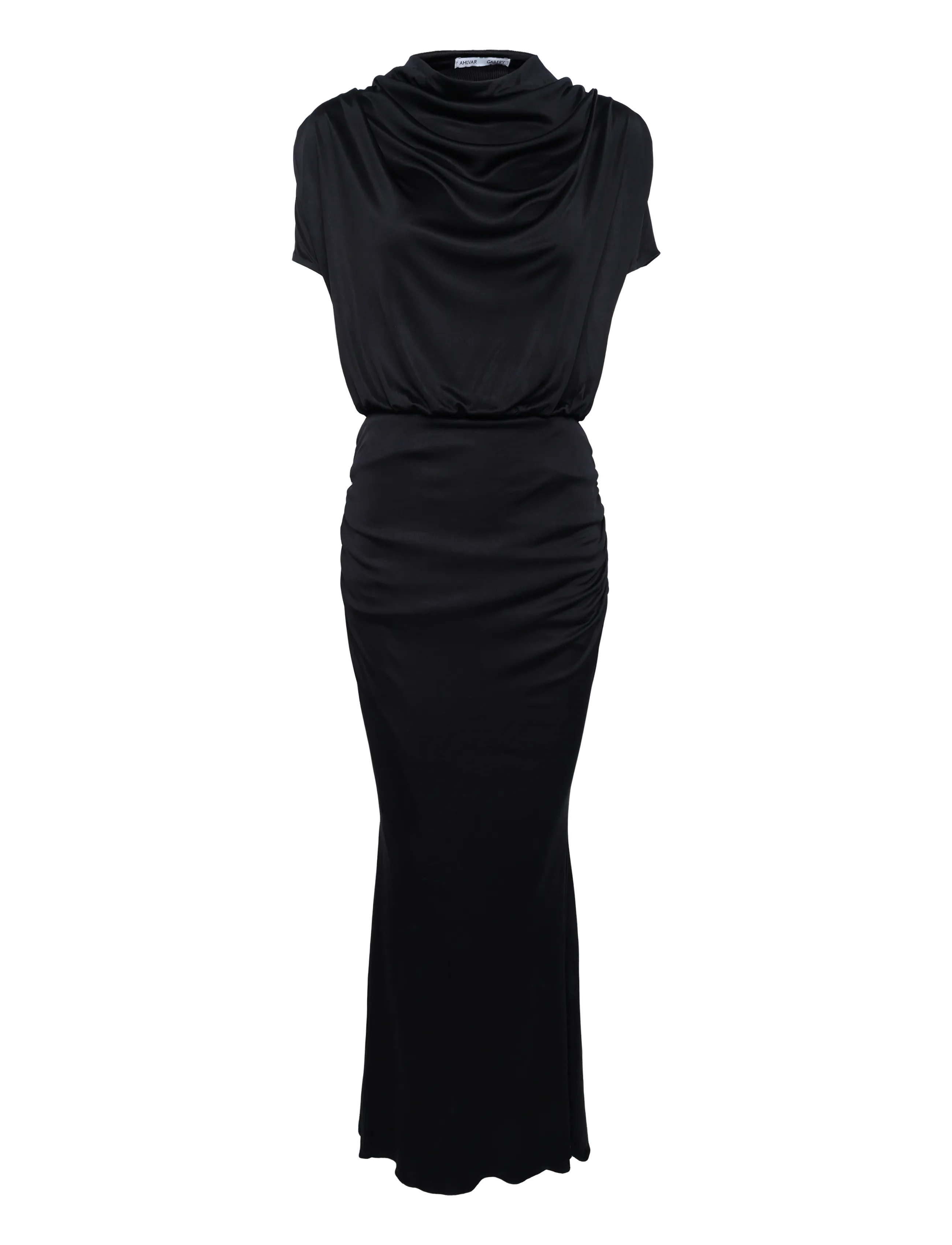 Ahlvar Gallery - Miya jersey dress - etuikleider - black - 1