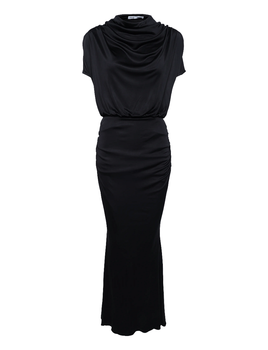 Ahlvar Gallery - Miya jersey dress - etuikleider - black - 1