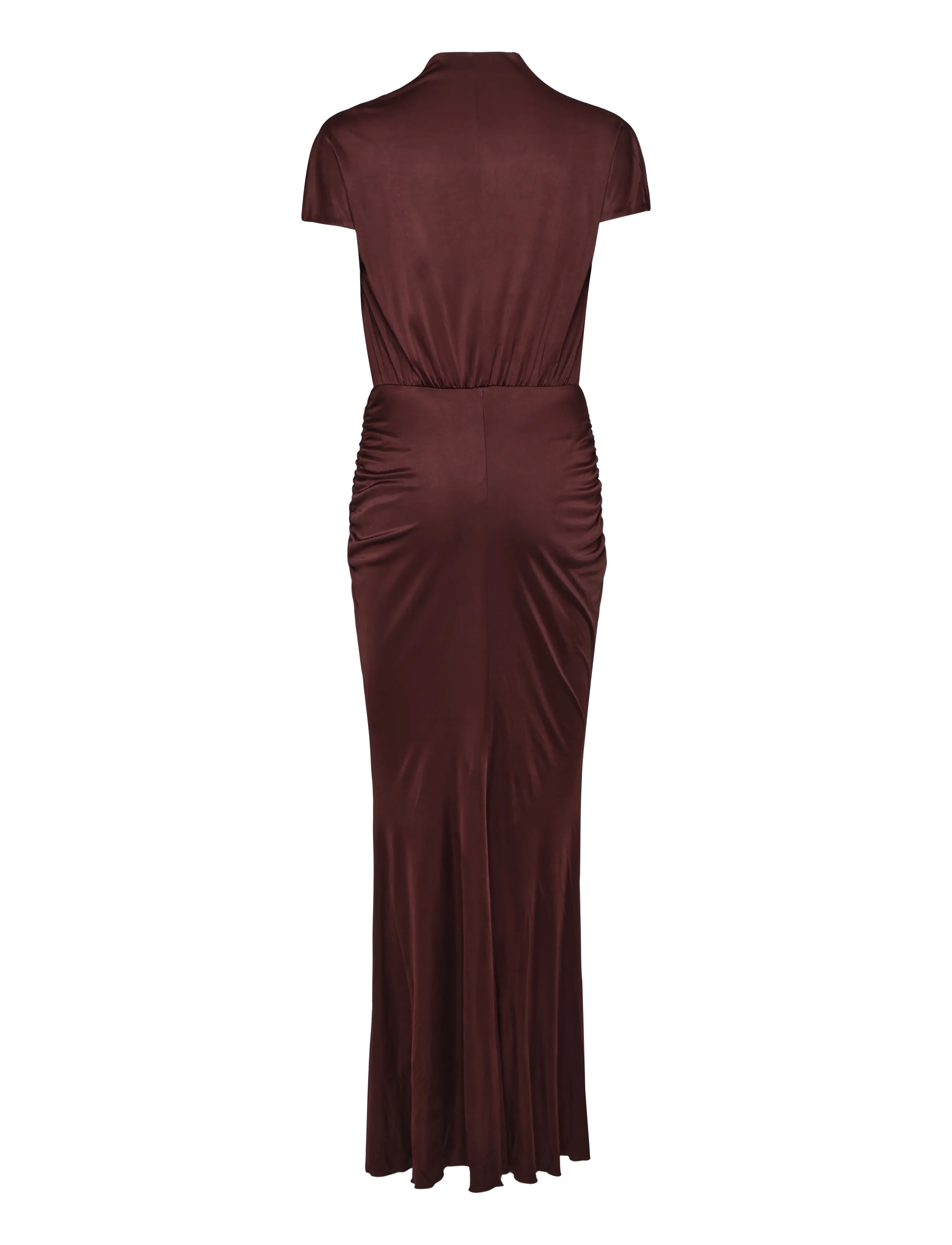 Ahlvar Gallery - Miya jersey dress - liibuvad kleidid - burgundy - 2