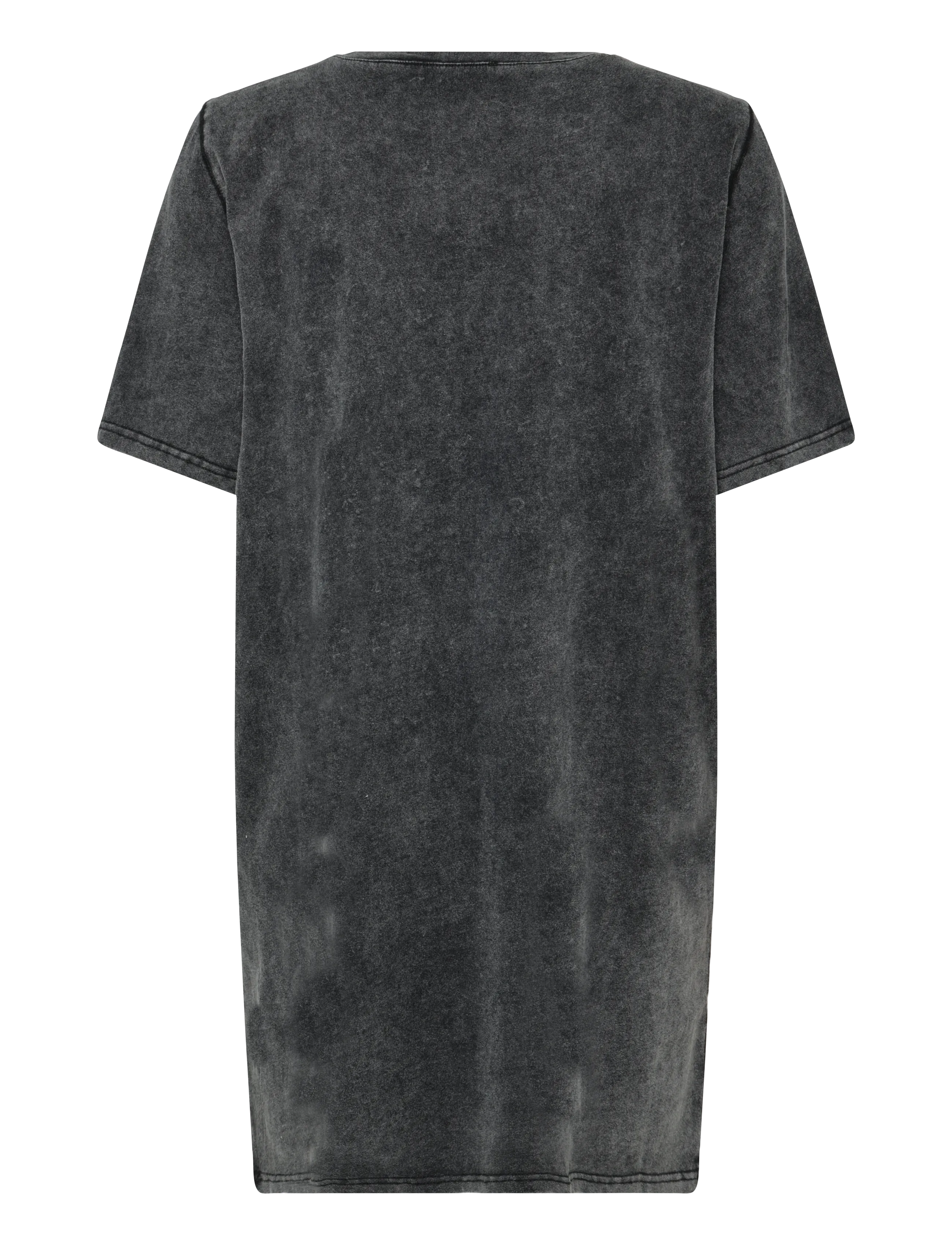 Ahlvar Gallery - Oki long tee - t-shirtkjoler - washed black - 2