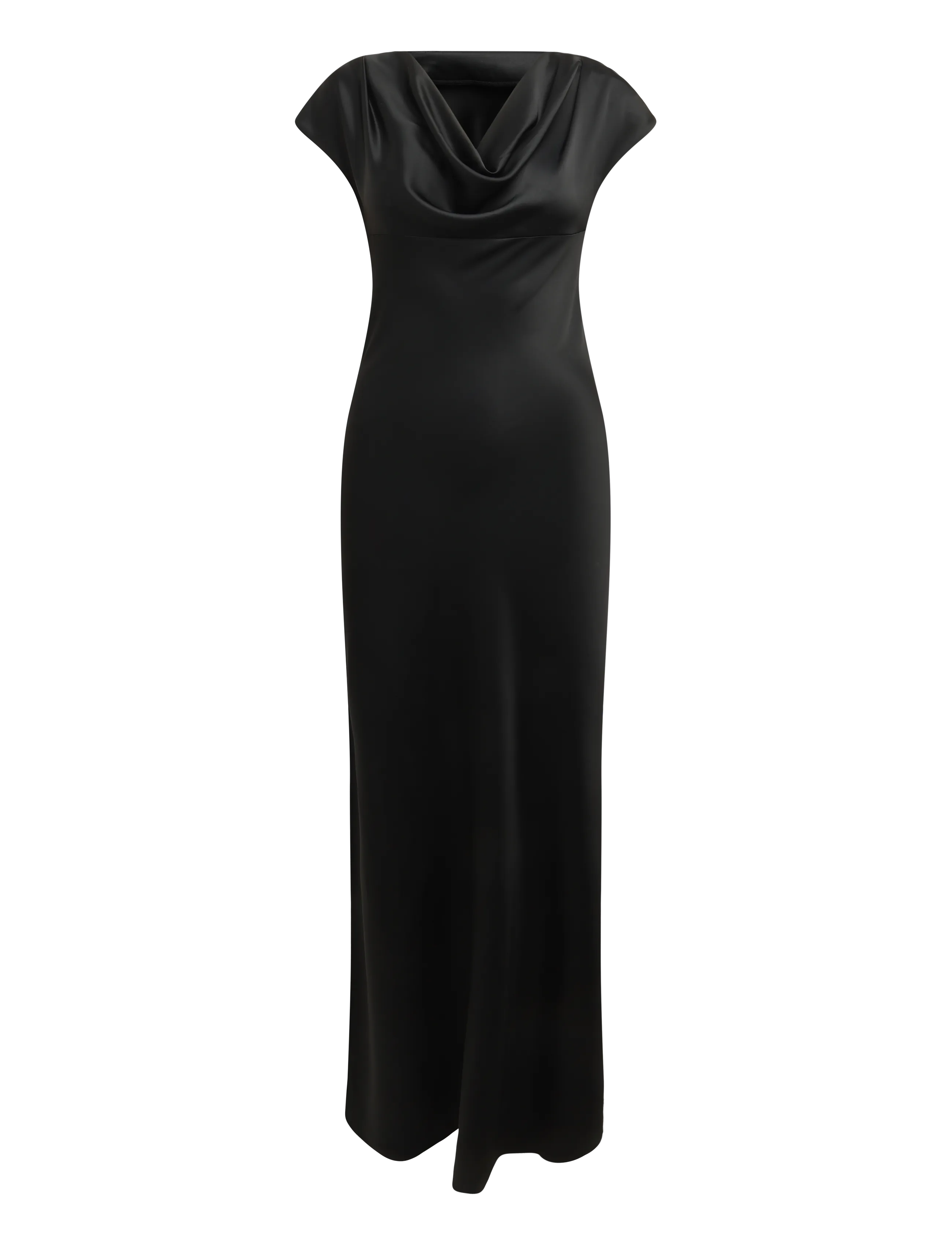 Ahlvar Gallery - Yuni satin dress - Õhtukleidid - black - 1