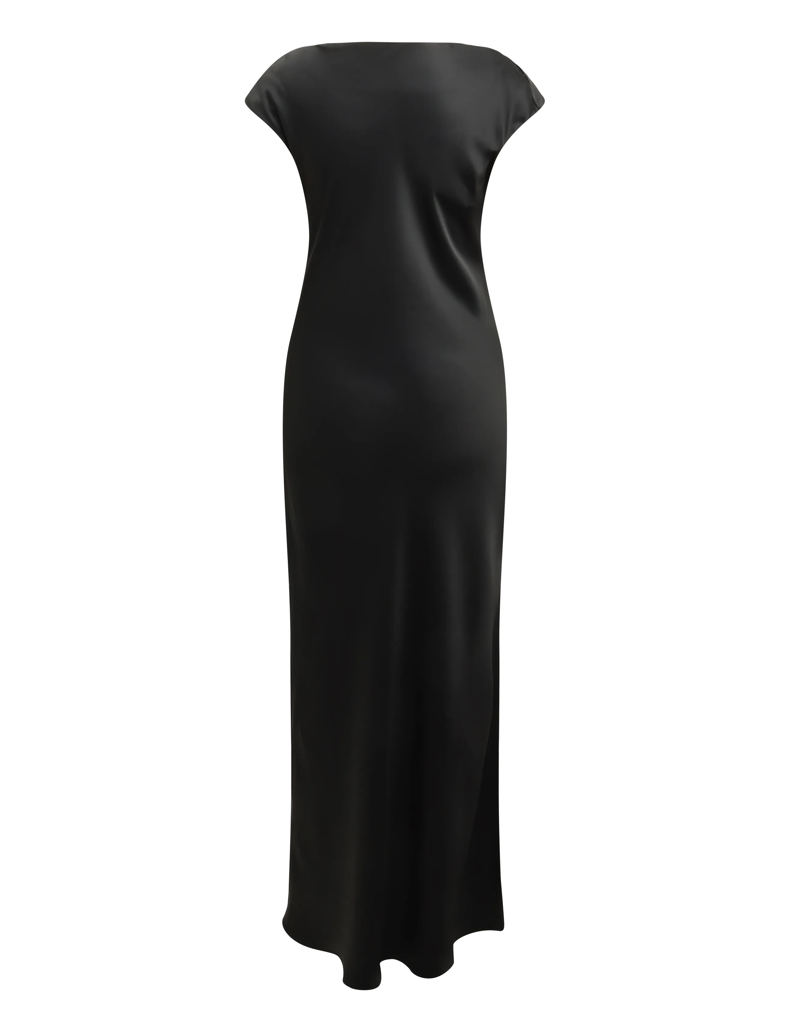 Ahlvar Gallery - Yuni satin dress - Õhtukleidid - black - 2