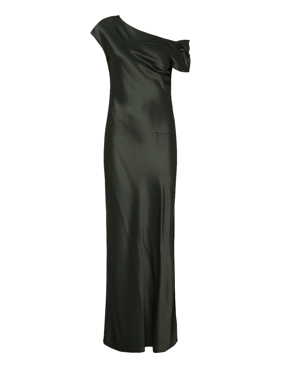 Ahlvar Gallery - Yuni satin dress - Õhtukleidid - wood - 1