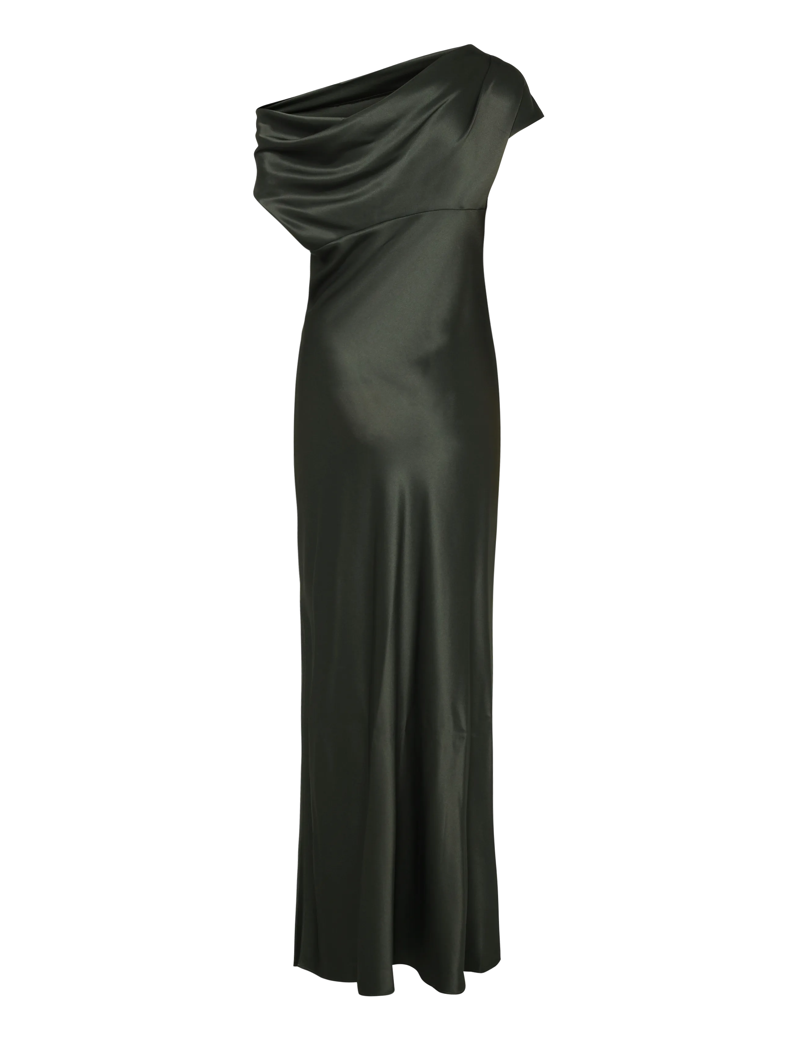 Ahlvar Gallery - Yuni satin dress - Õhtukleidid - wood - 2