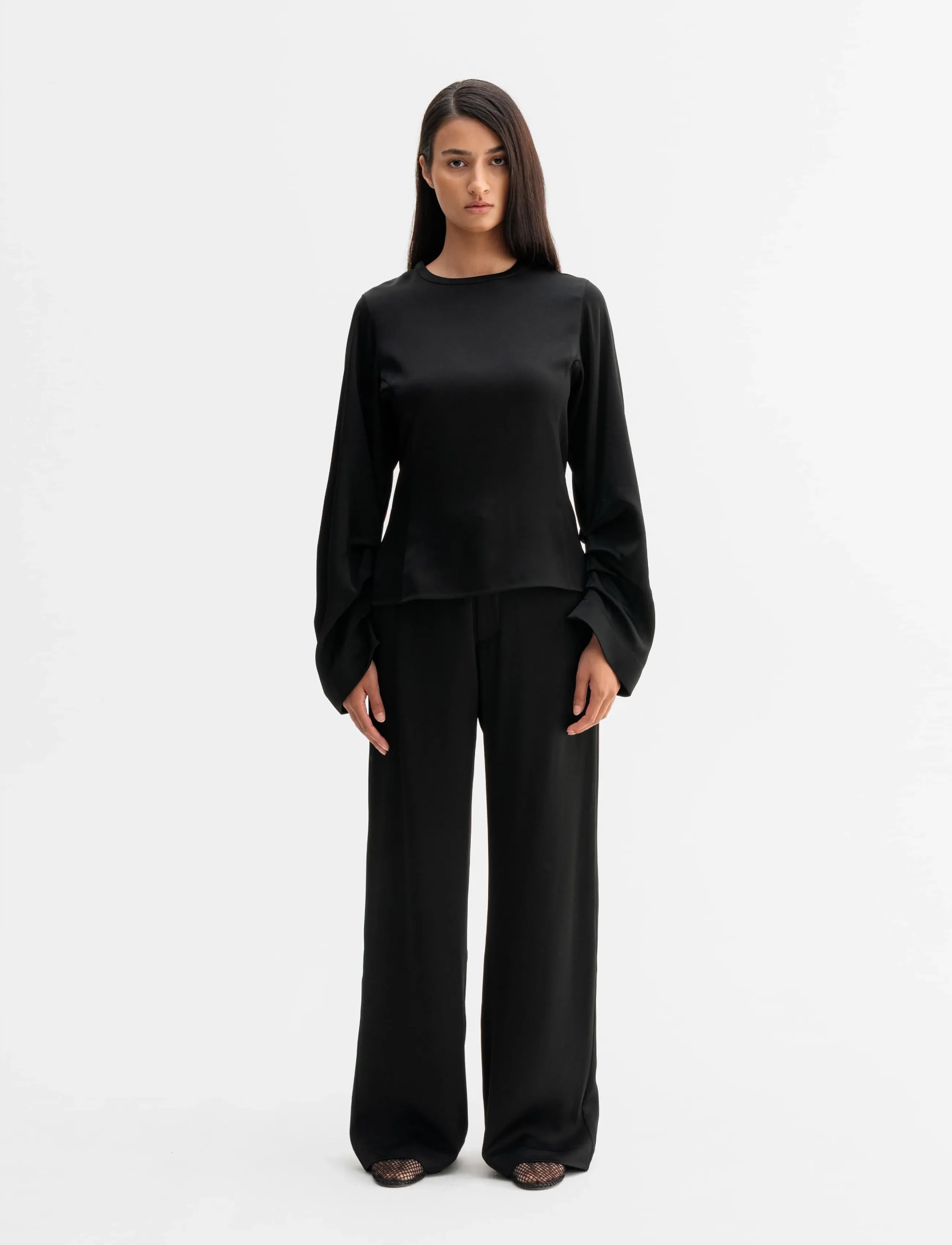 Ahlvar Gallery - Mila trousers - black - 3