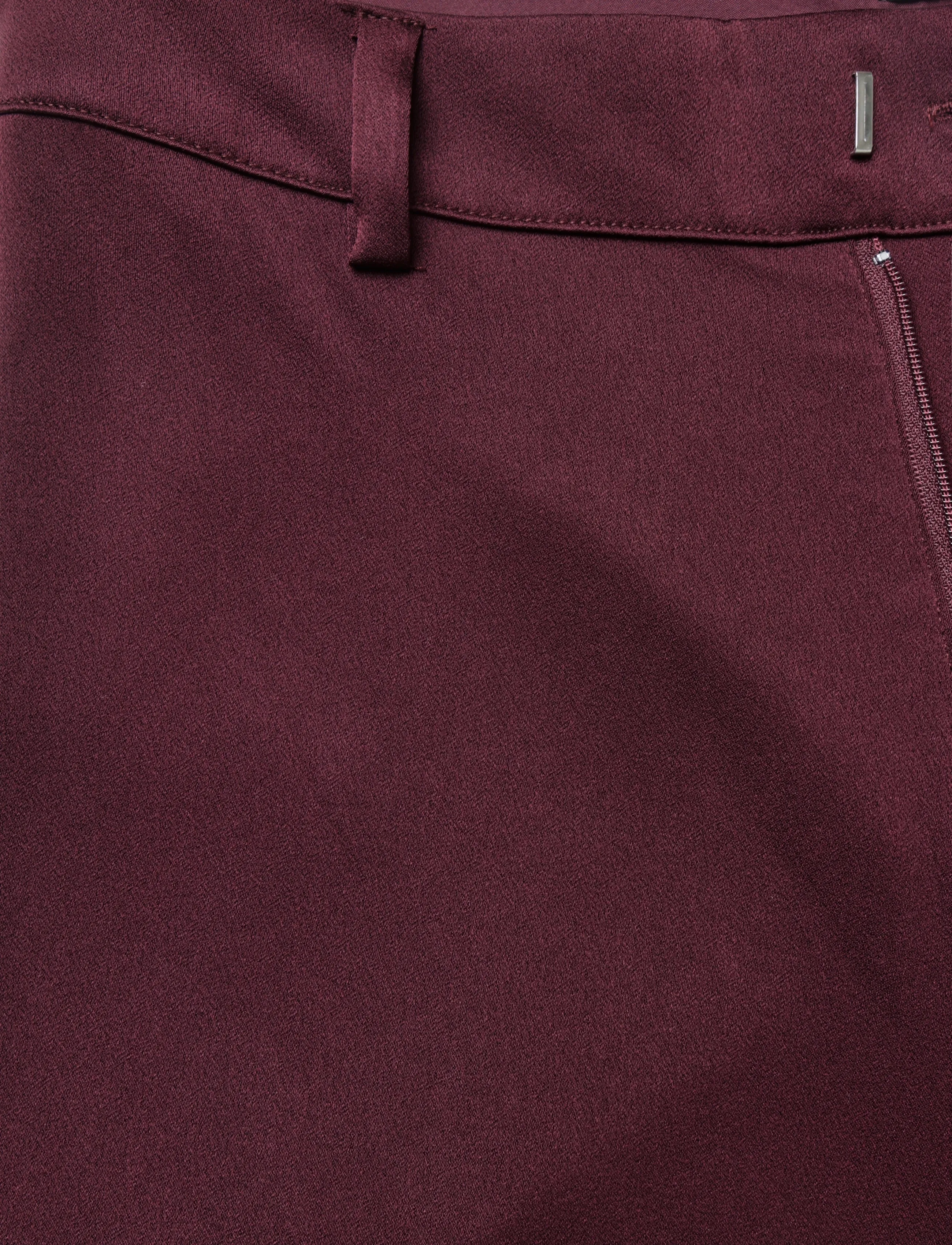 Ahlvar Gallery - Mila trousers - raka byxor - burgundy - 4