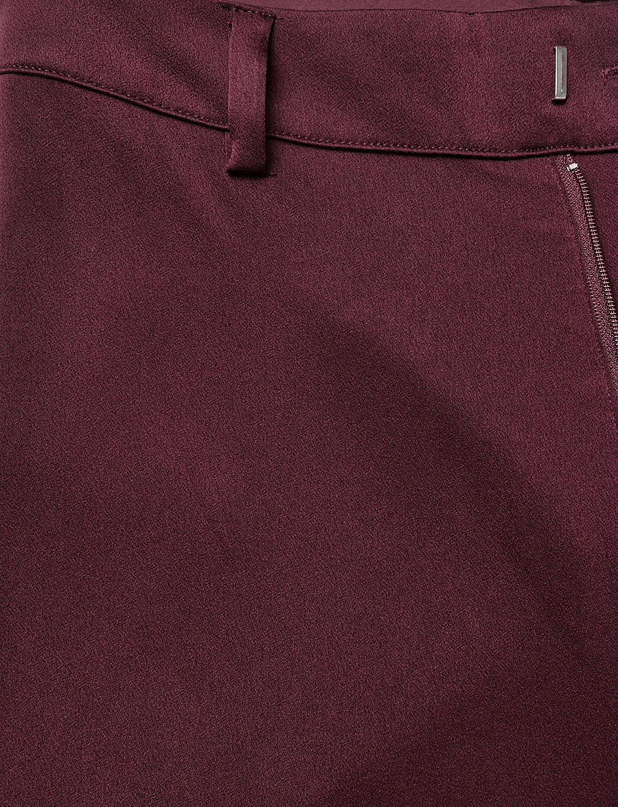 Ahlvar Gallery - Mila trousers - raka byxor - burgundy - 4