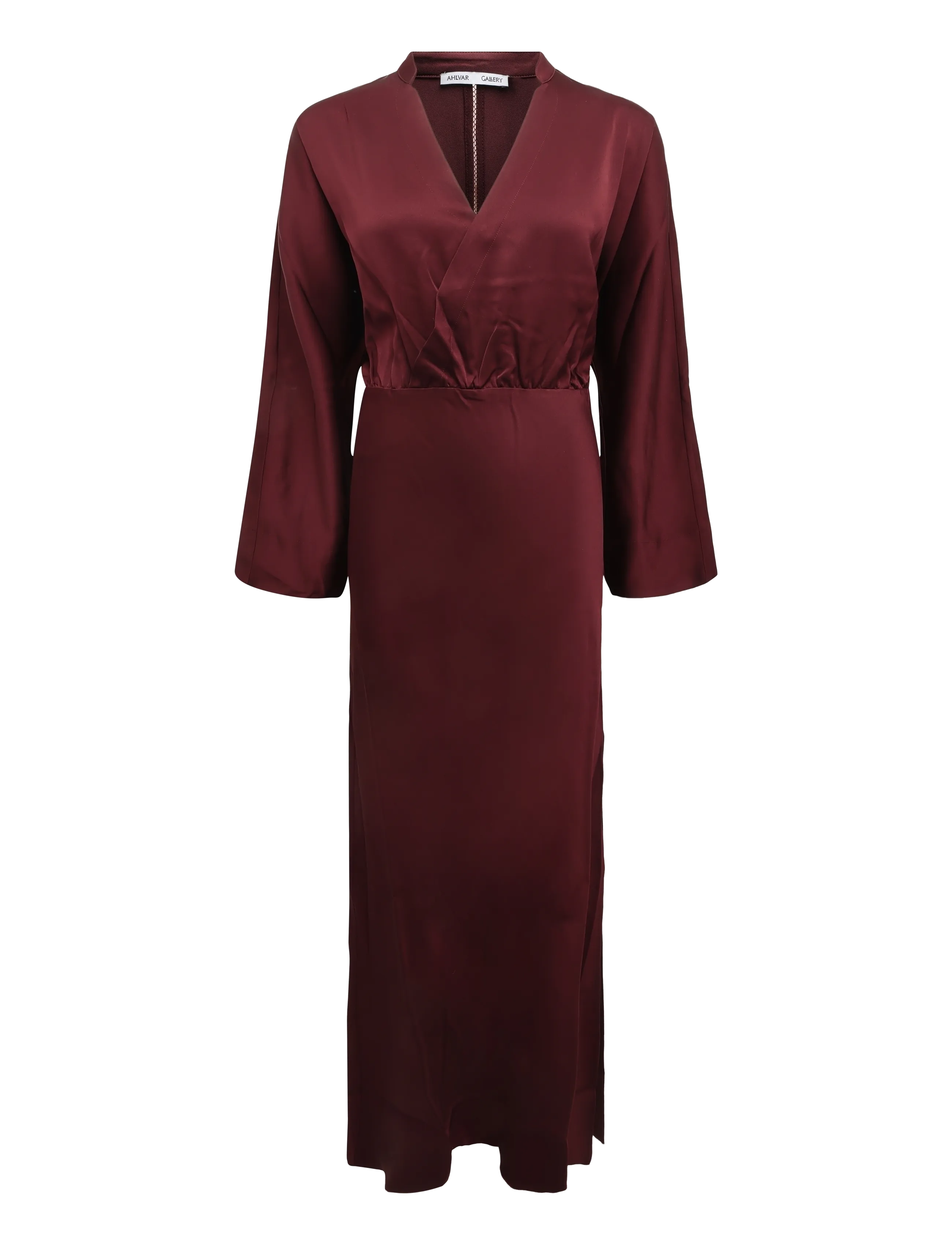 Ahlvar Gallery - Niva dress - maksikleidid - burgundy - 1