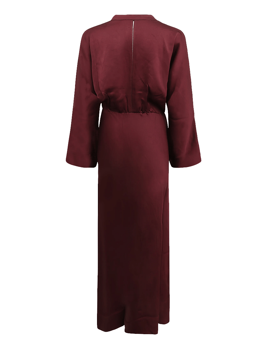 Ahlvar Gallery - Niva dress - maksikleidid - burgundy - 2