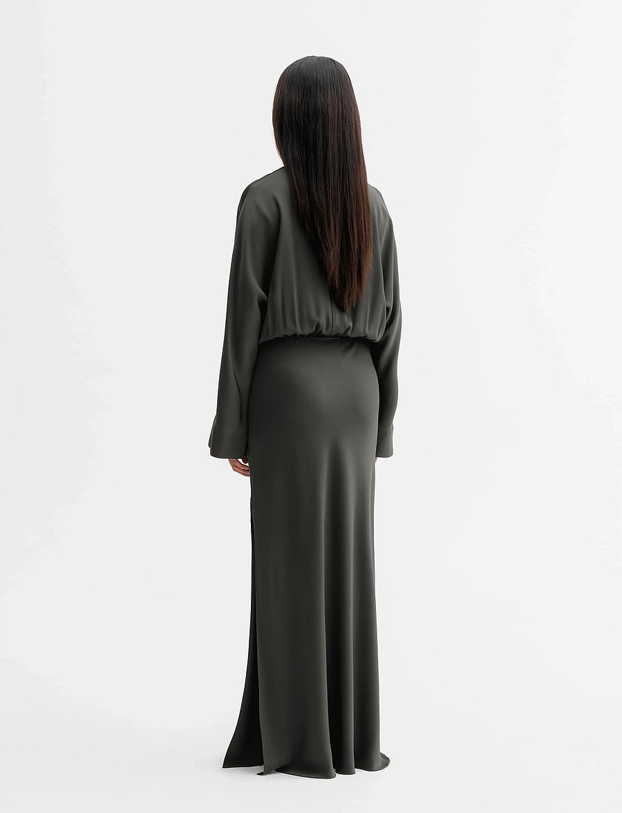 Ahlvar Gallery - Niva dress - maxi kjoler - wood - 4