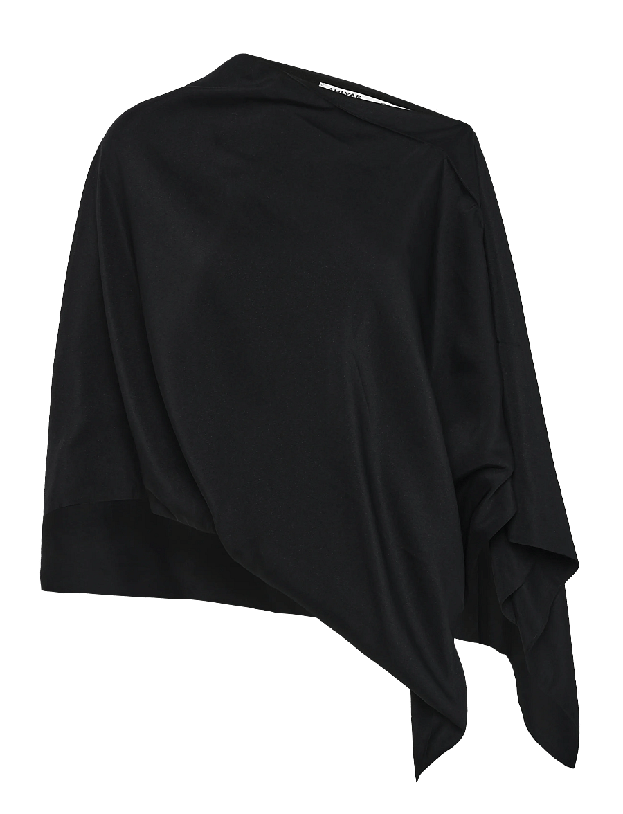 Ahlvar Gallery - Niki cape - ponchoer & kapper - black - 1