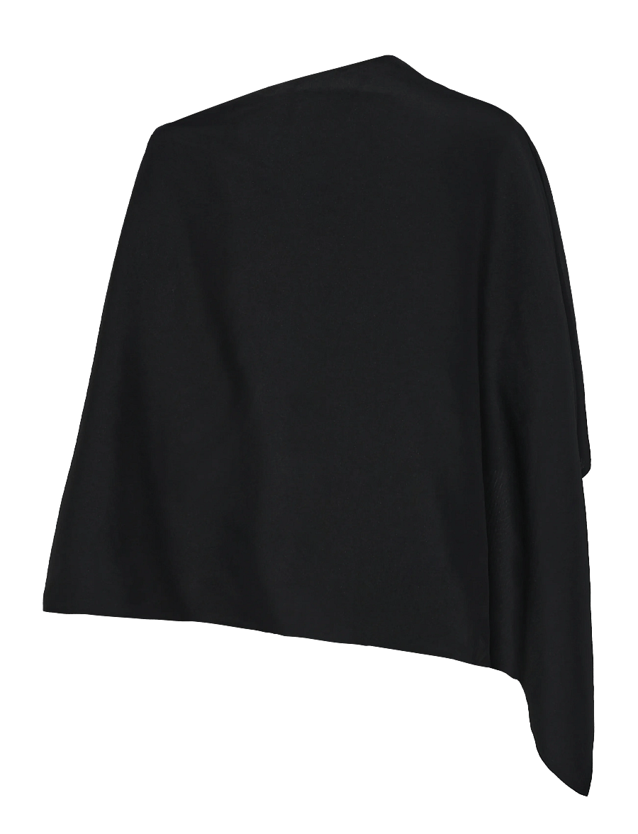 Ahlvar Gallery - Niki cape - ponchoer & kapper - black - 2
