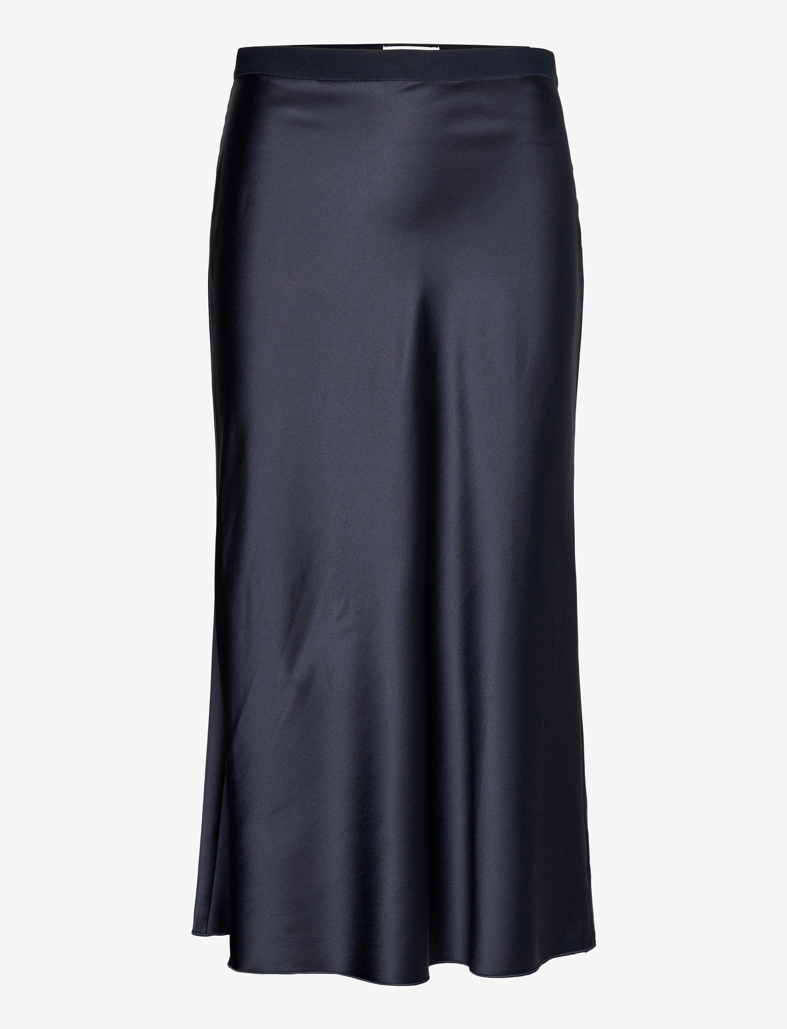 Ahlvar Gallery Hana satin silk skirt - Clothing - BLUE GREY / blue