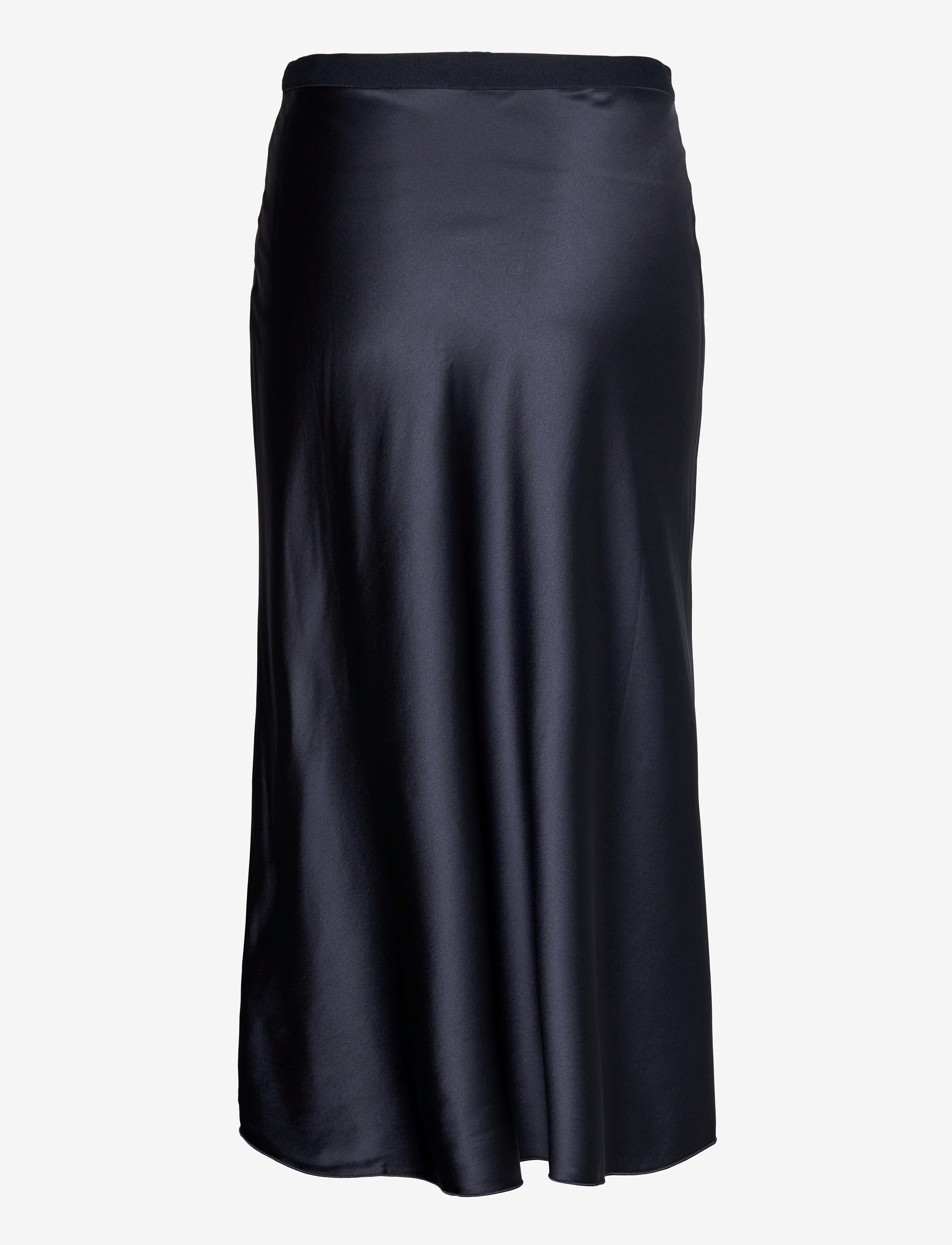 Ahlvar Gallery - Hana satin silk skirt - jupes en satin - blue grey - 2