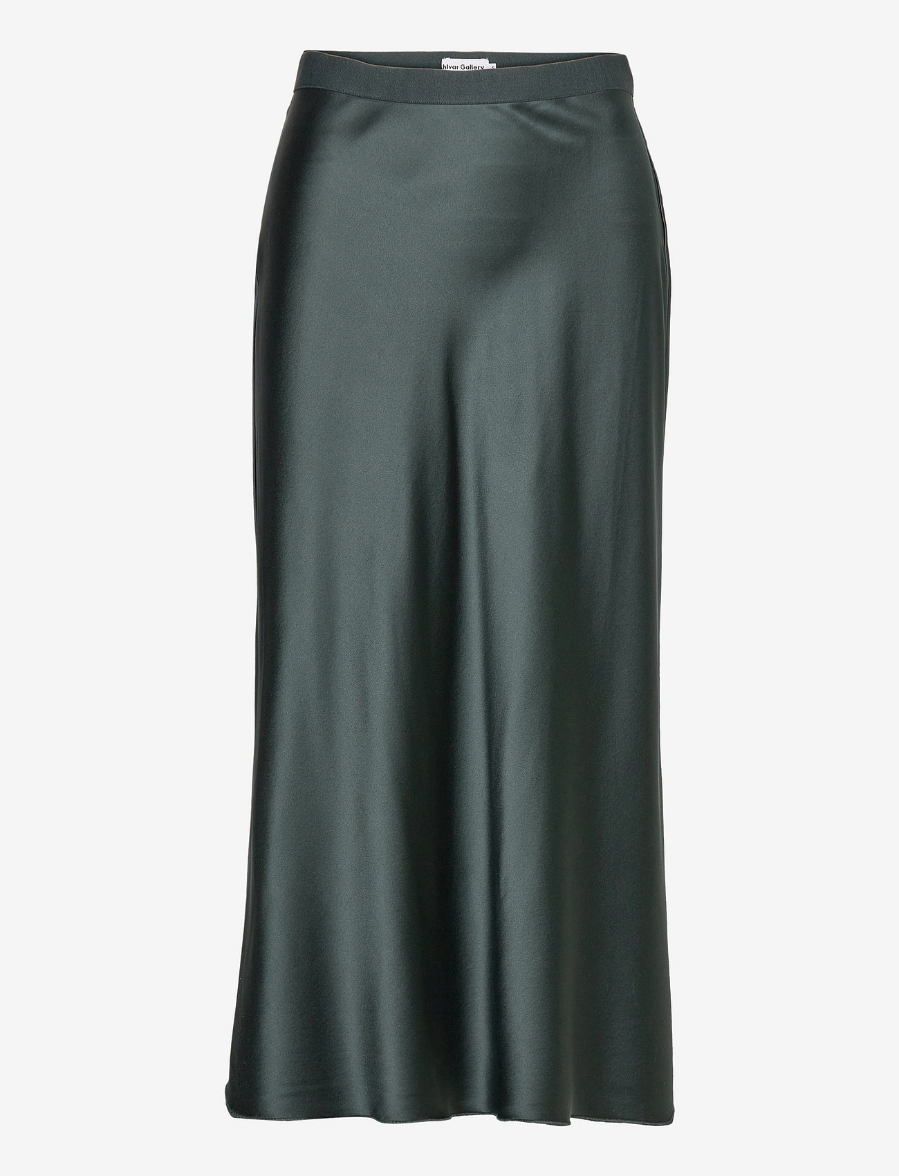 Ahlvar Gallery - Hana satin skirt - satin skirts - deep forest - 1