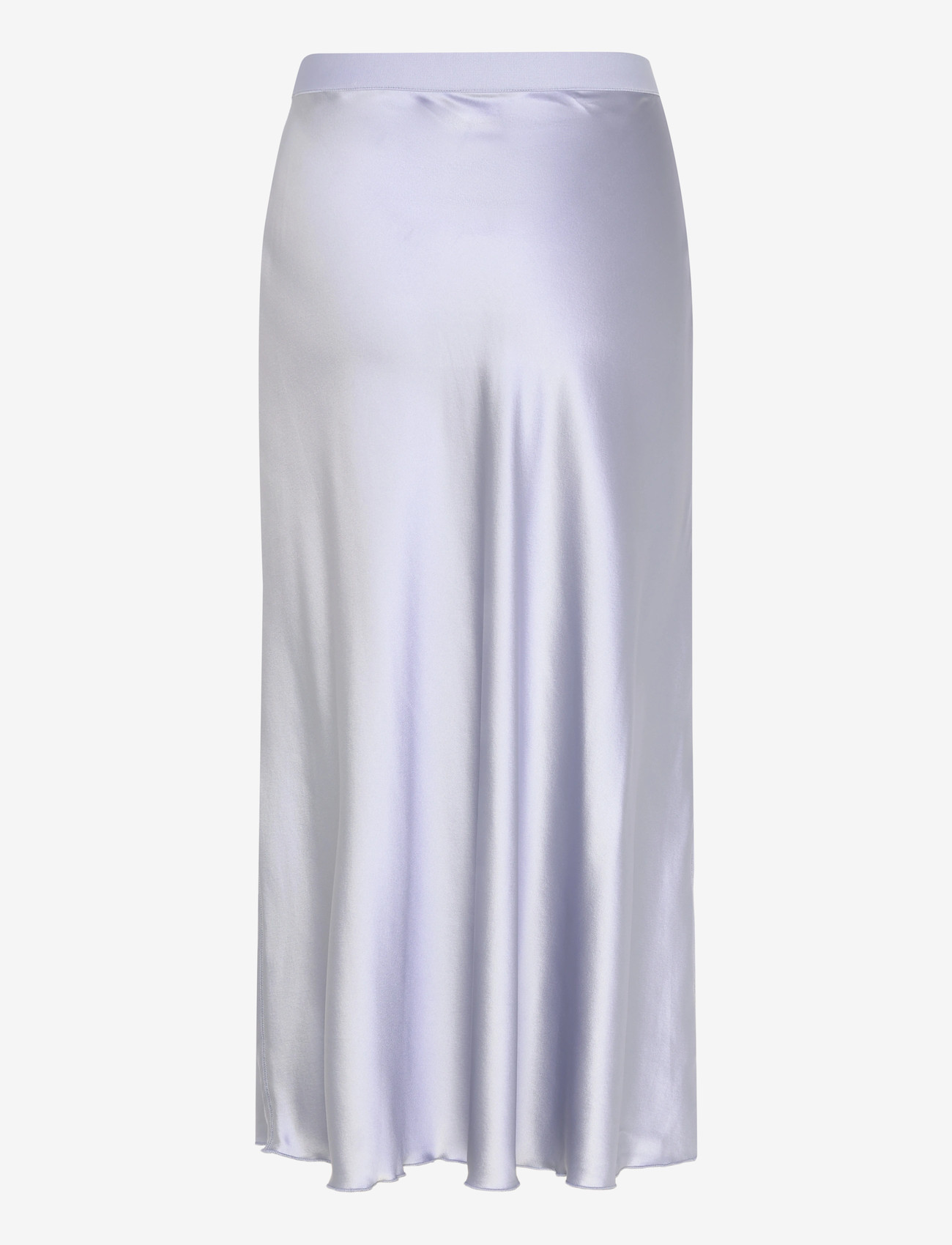 Ahlvar Gallery - Hana satin silk skirt - satin skirts - denim blue - 2