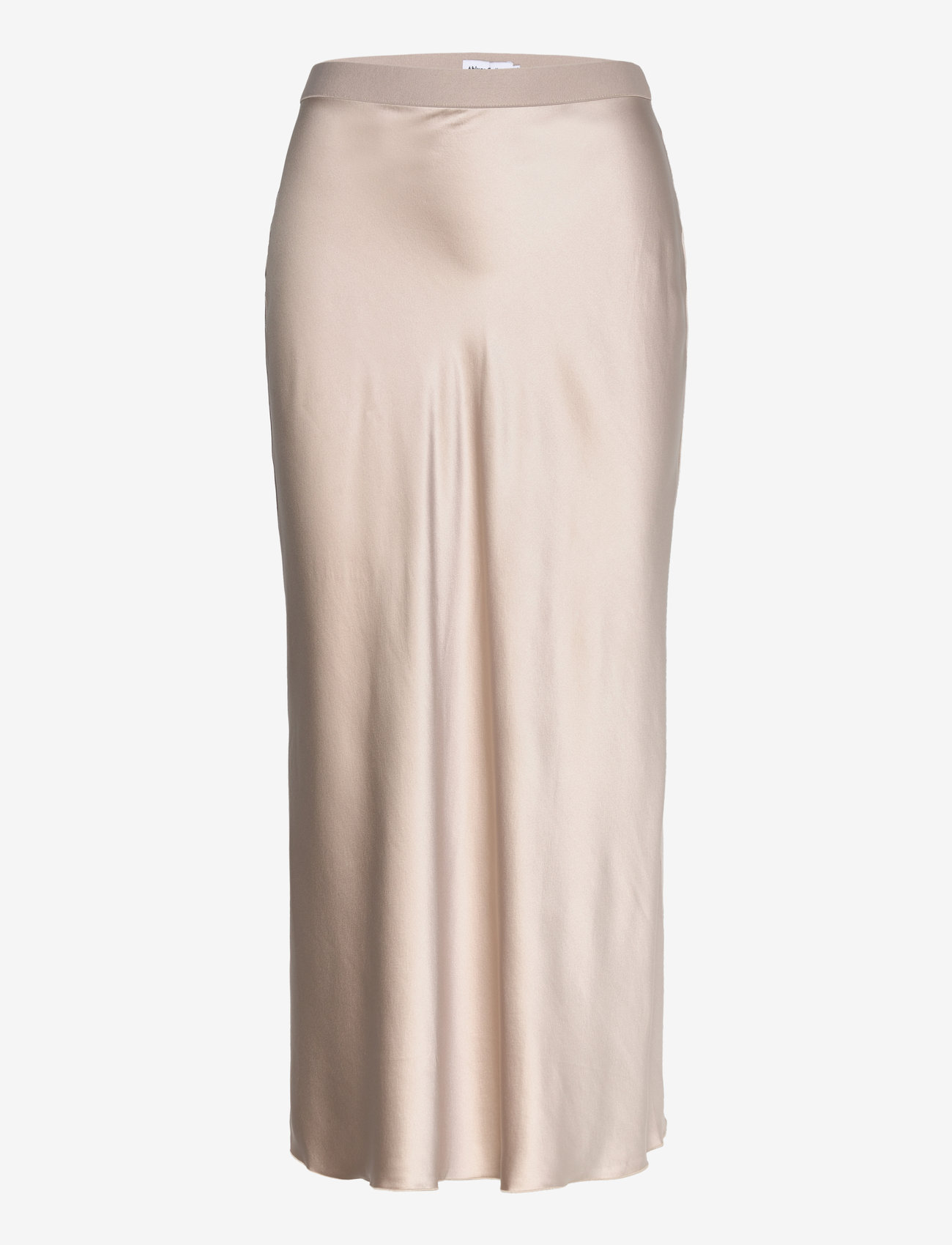 Ahlvar Gallery - Hana satin silk skirt - satinkjolar - greige - 1